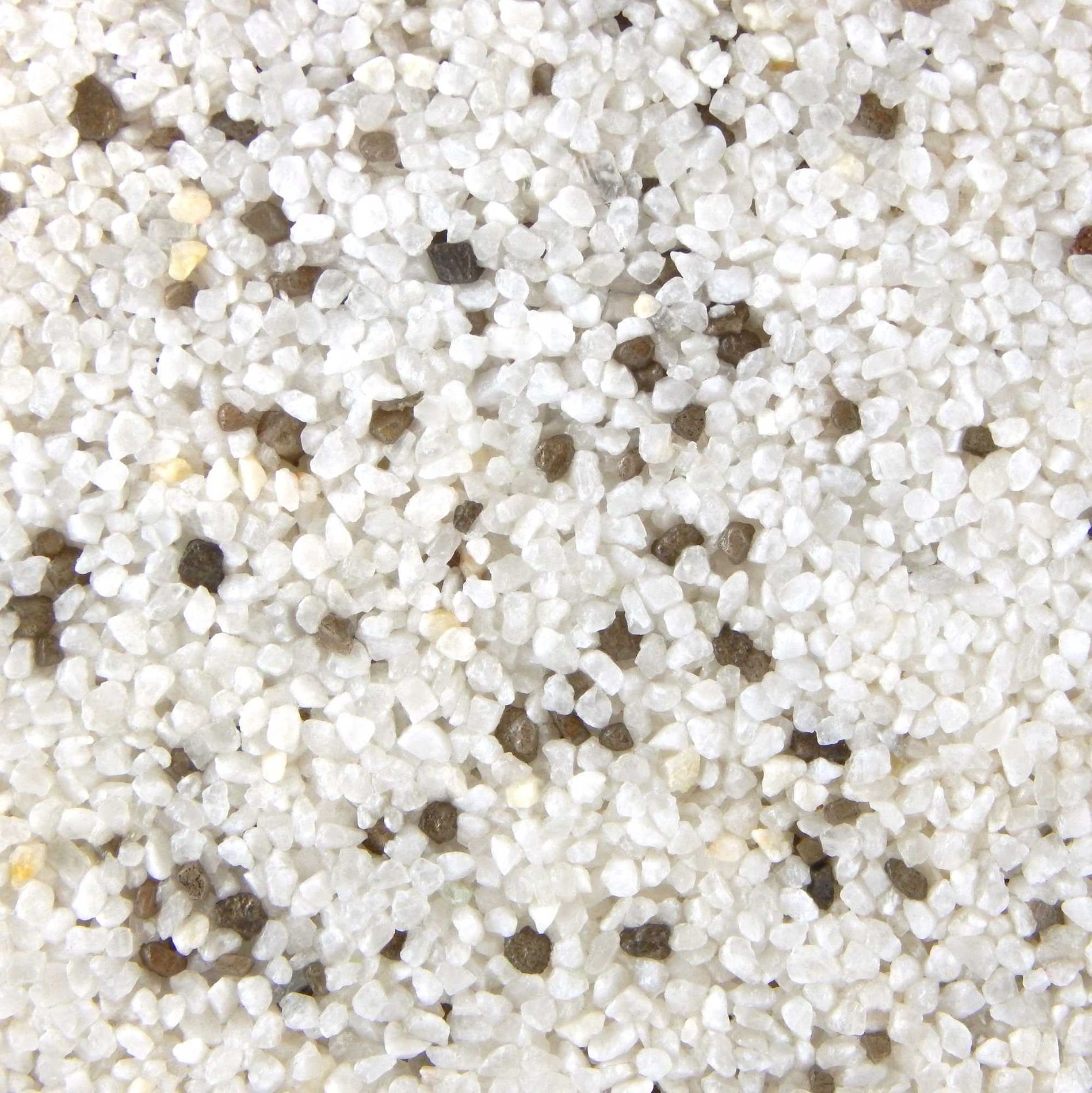 Terralith® Kunstharzputz Buntsteinputz Mosaikputz 2mm -15 kg- T04 (Eimer, Verarbeitungsfertig) Dekorationsputz aus Marmor-Granulat bzw. eingefärbter Körnung mit einem Reinacrylat als Bindemittel