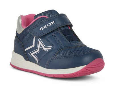 Geox B RISHON GIRL A Lauflernschuh Кросівки, Klettstiefel mit schöner Stern-Applikation