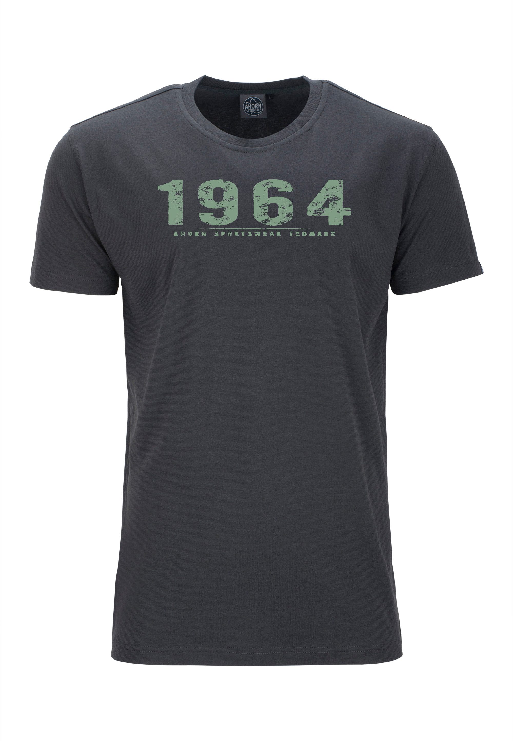 AHORN SPORTSWEAR T-Shirt Vintage Number mit Rundhalsausschnitt günstig online kaufen