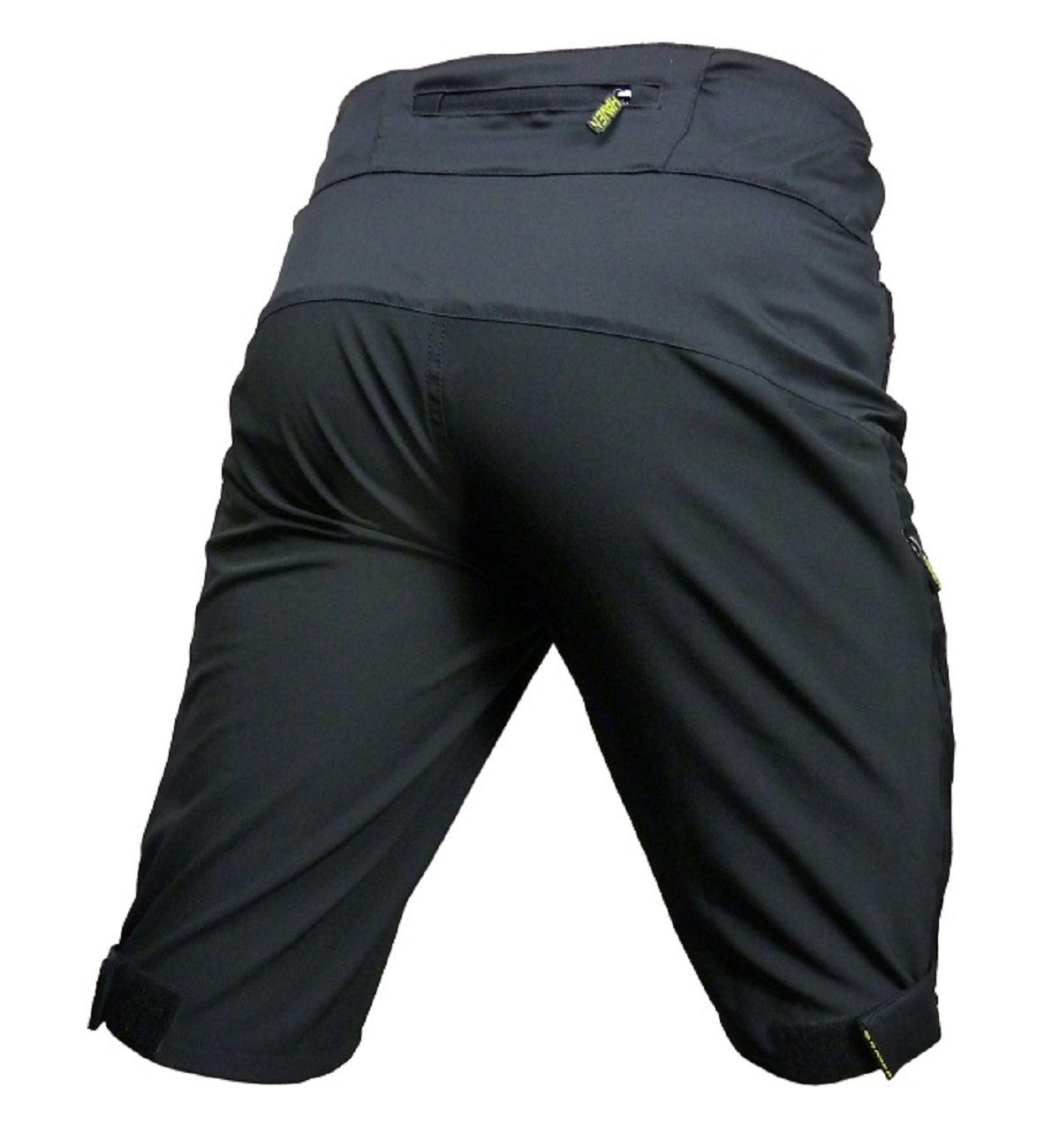Fahrradhose HAVEN SINGLETRAIL Herren Shorts mit Innnenhose schwarz
