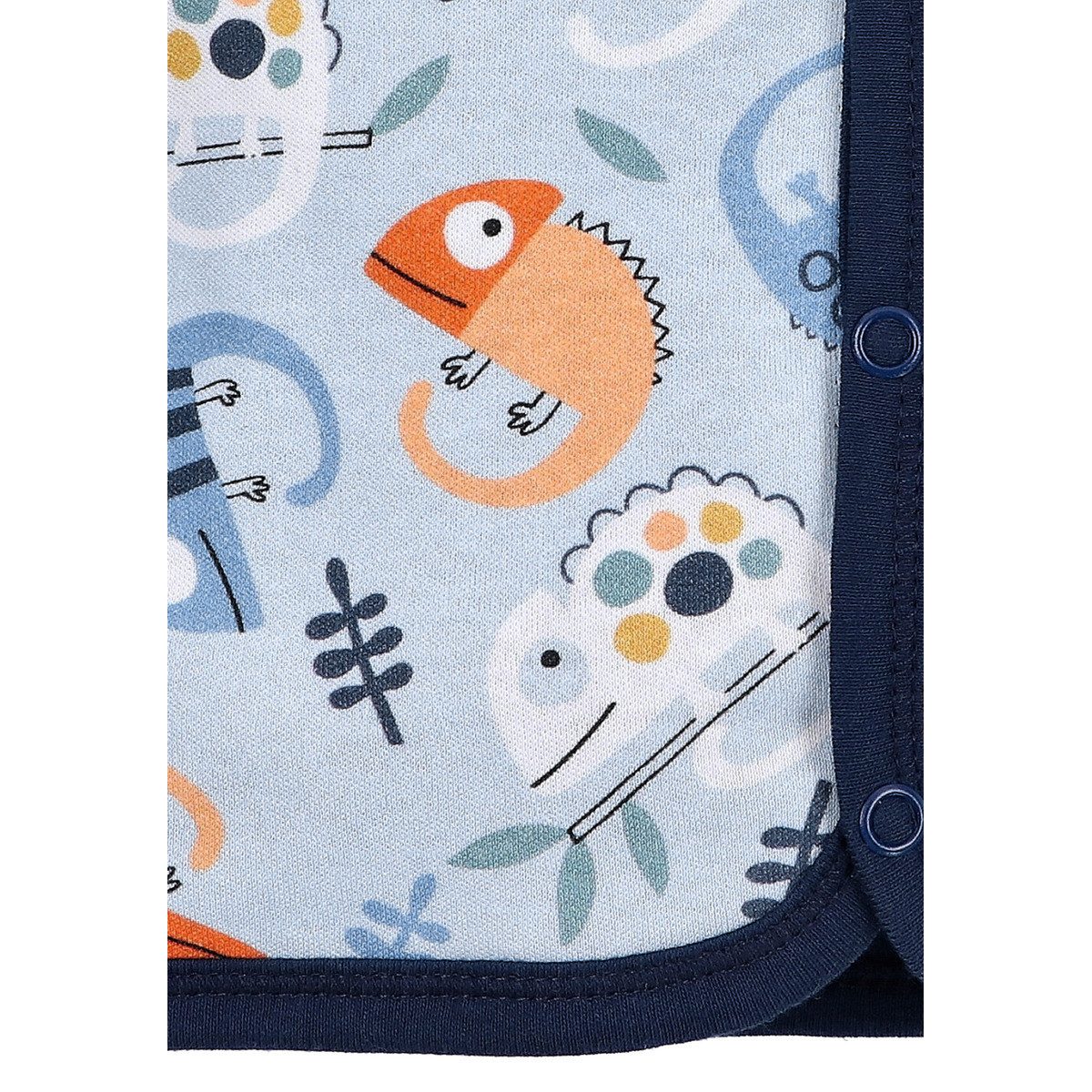 NINI Fleeceweste Chamäleon Unisex Kinder Babyweste, Vest, ärmellos, Funktionsweste, Strickweste