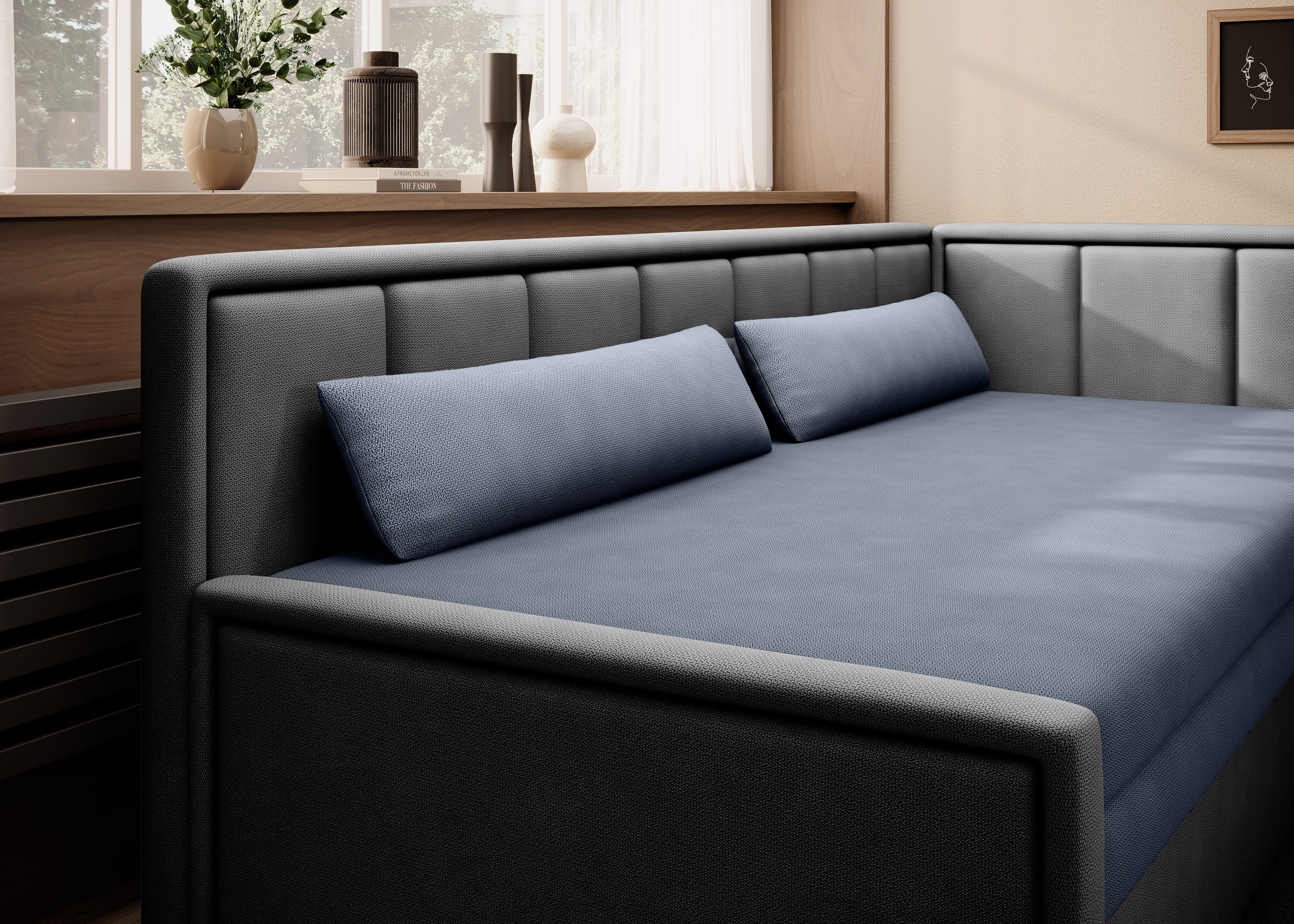 yourhouse24 Sofa Fulgeo Schlafsofa mit Poco 04/ 03 und Schlaffunktion Poco Bettkasten