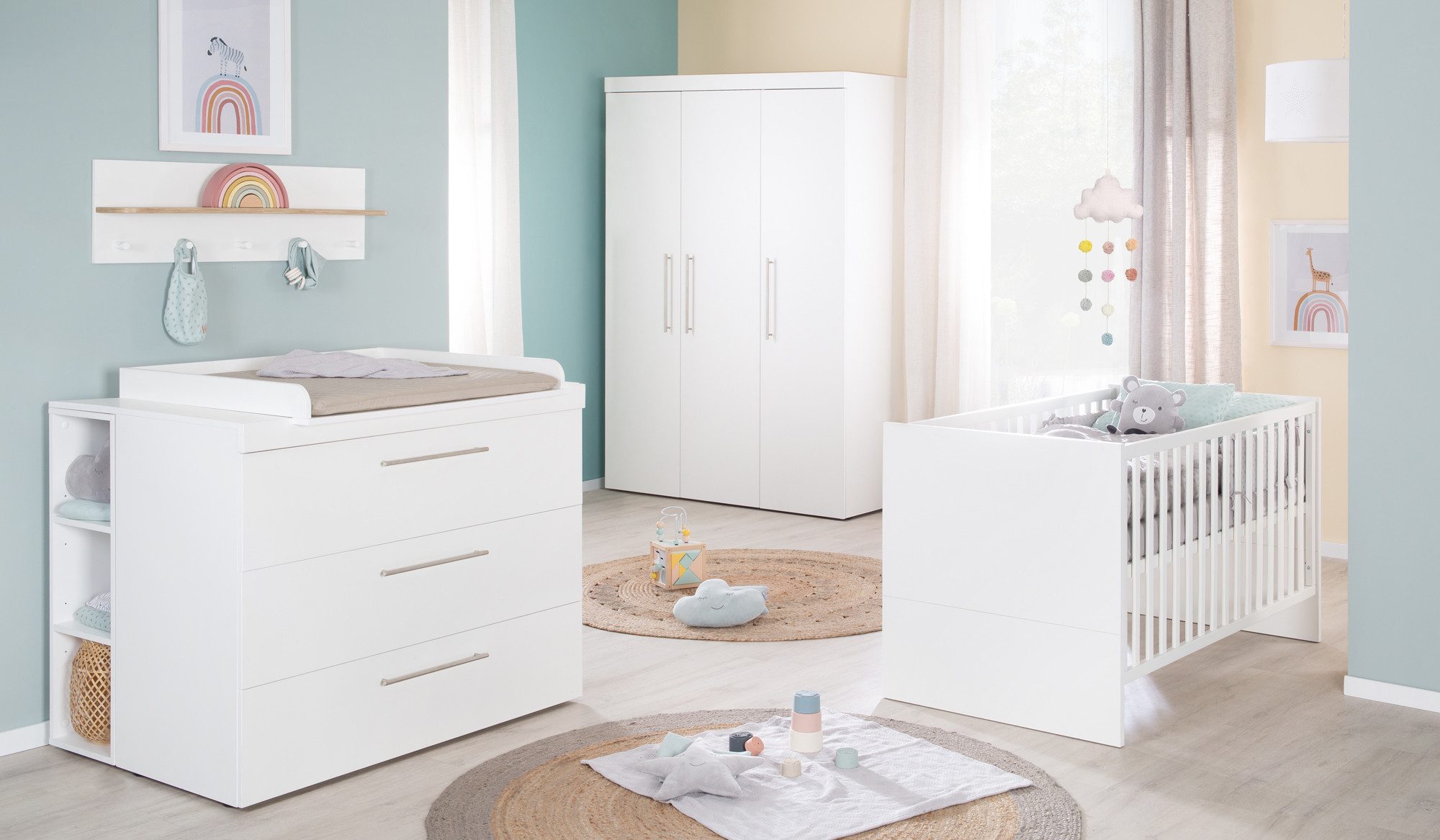 roba® Kinderkleiderschrank Kimi aus Holz - günstig online kaufen