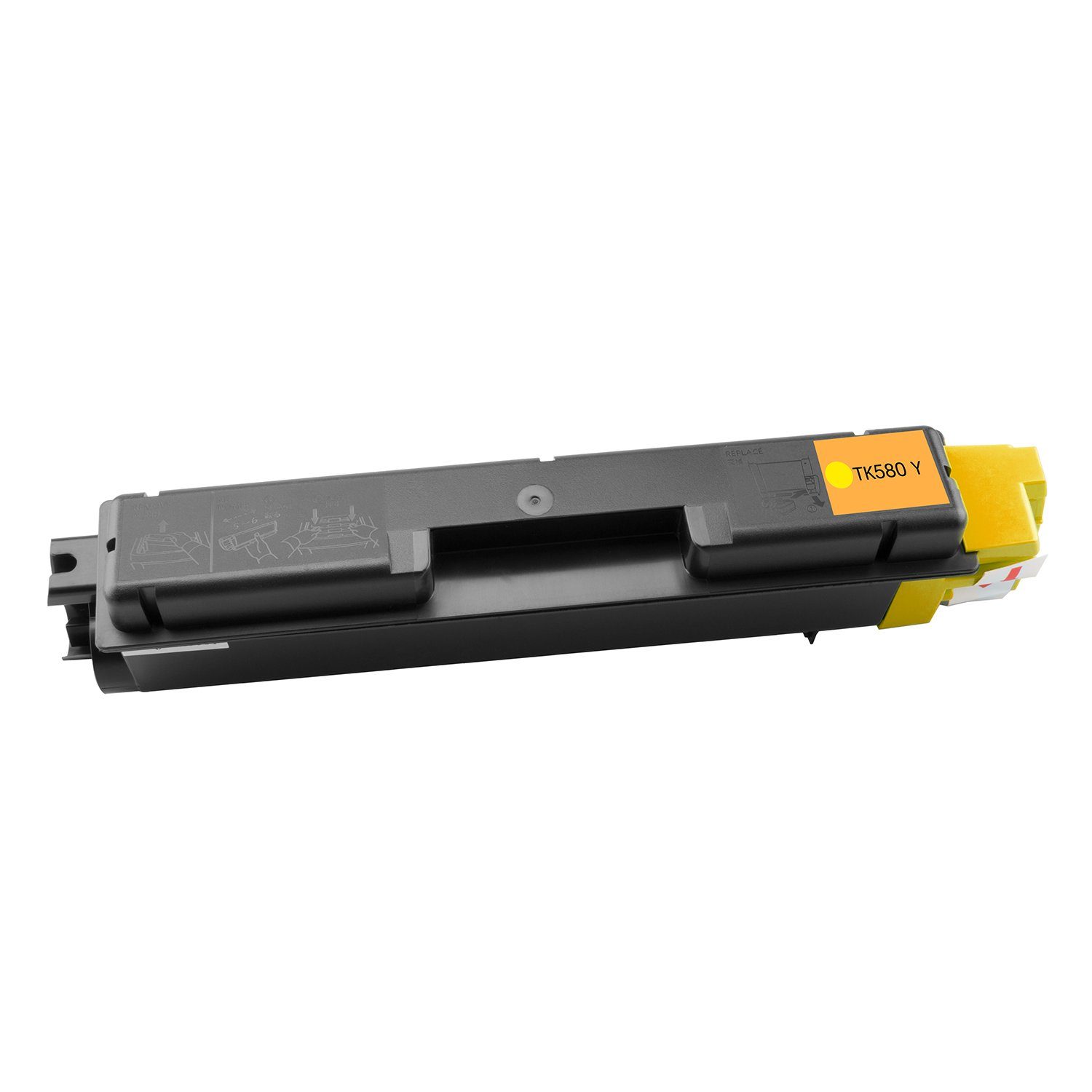 Tonerpatrone Tito-Express FS-C-5150DN für ECOSYS 580 TK-580 / Yellow, KyoceraTK580 TK ersetzt P-6021cdn Kyocera Kyocera