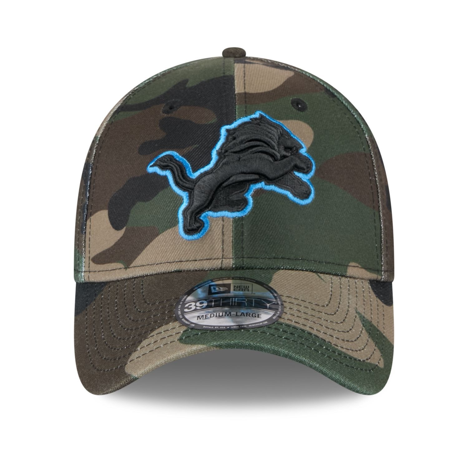New Era Flex Cap 39Thirty Salute to Service Detroit Lions