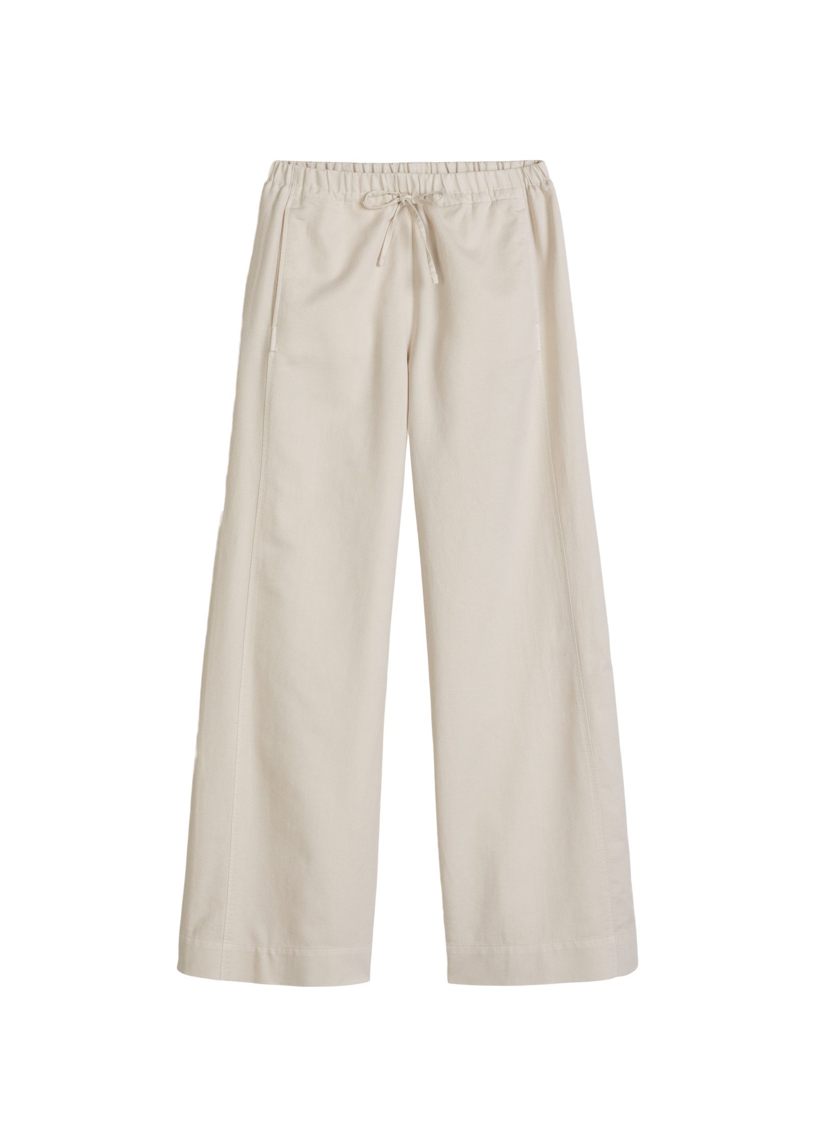 Chinohose aus Bio-Baumwolle-TENCEL™ Lyocell-Leinen-Mix