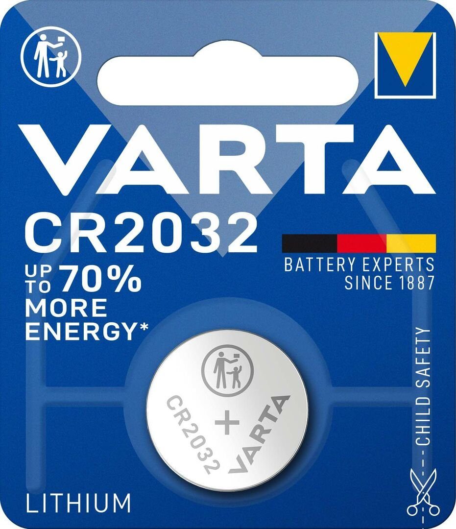 6032 Volt VARTA VARTA 5 Lithium x Knopfzelle x 5 1er CR2032 Blister Knopfzelle 3