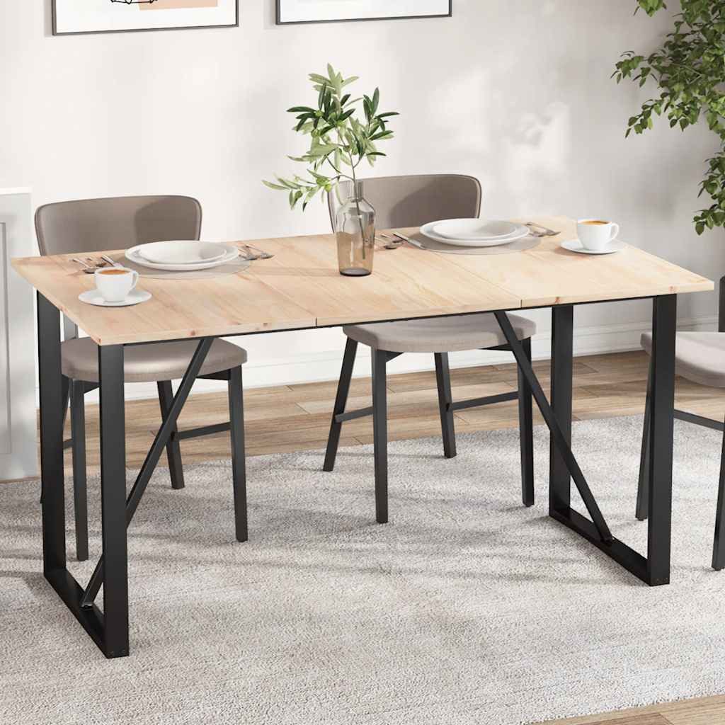 vidaXL Tischplatte Tischplatten 3 Stk. 80x47x1,7 cm Rechteckig Massivholz Kiefer (3 St)