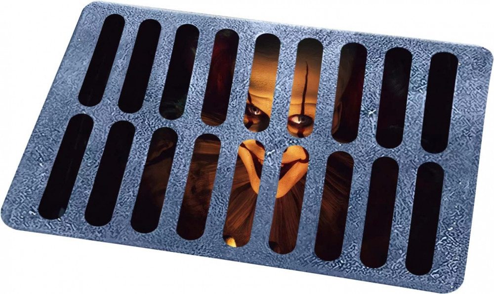FELIXLEO Dekorationsfolie Halloween-Fußmatte, 3D-Halloween-Deko-Horror, lus günstig online kaufen