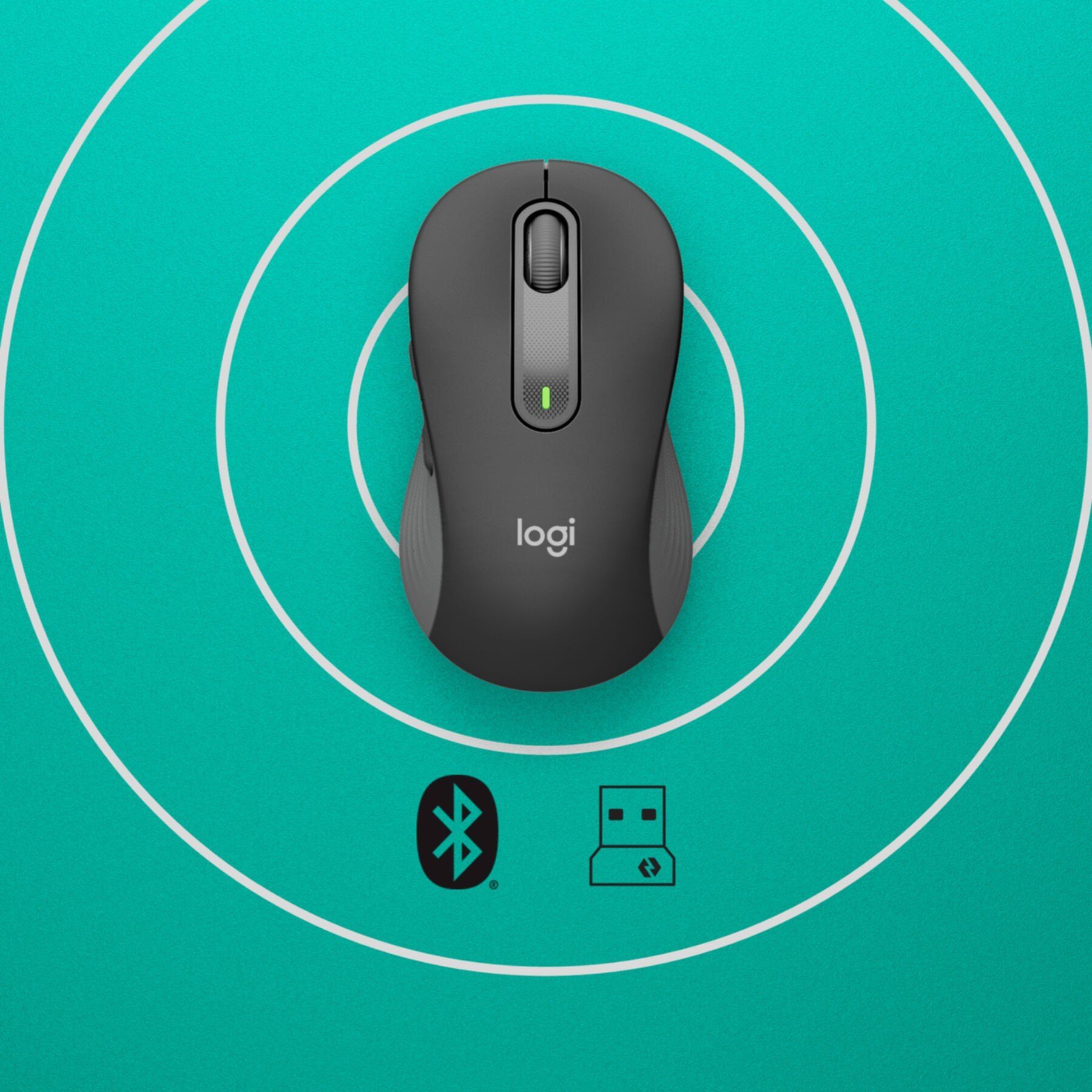 Logitech Signature M650 L for Business Maus (Funk)