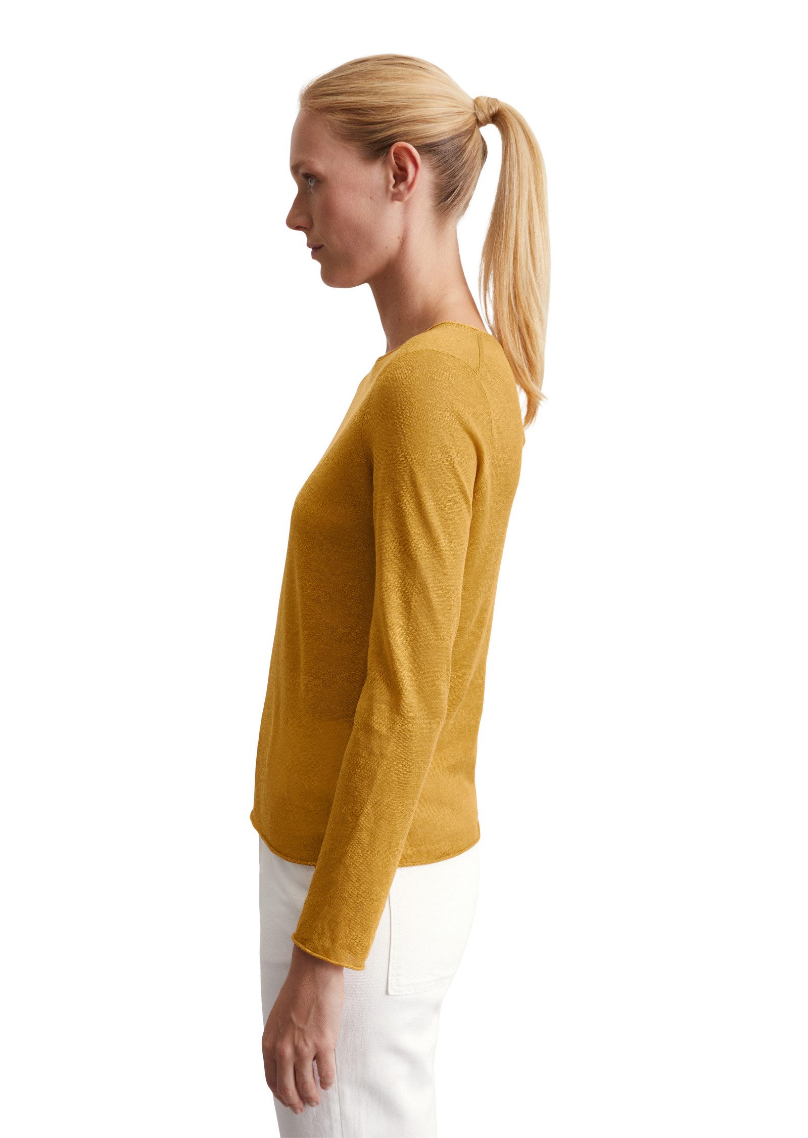 Marc O'Polo Strickpullover aus reinem Leinen günstig online kaufen