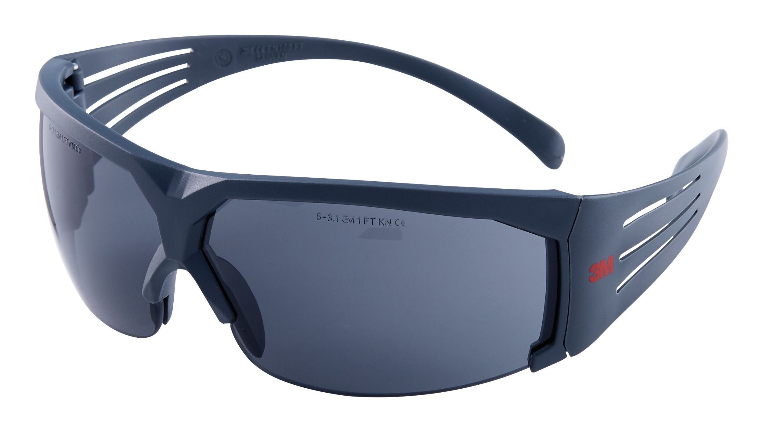 3M Arbeitsschutzbrille, Schutzbrille SecureFit602 PC, Grau, SGAF