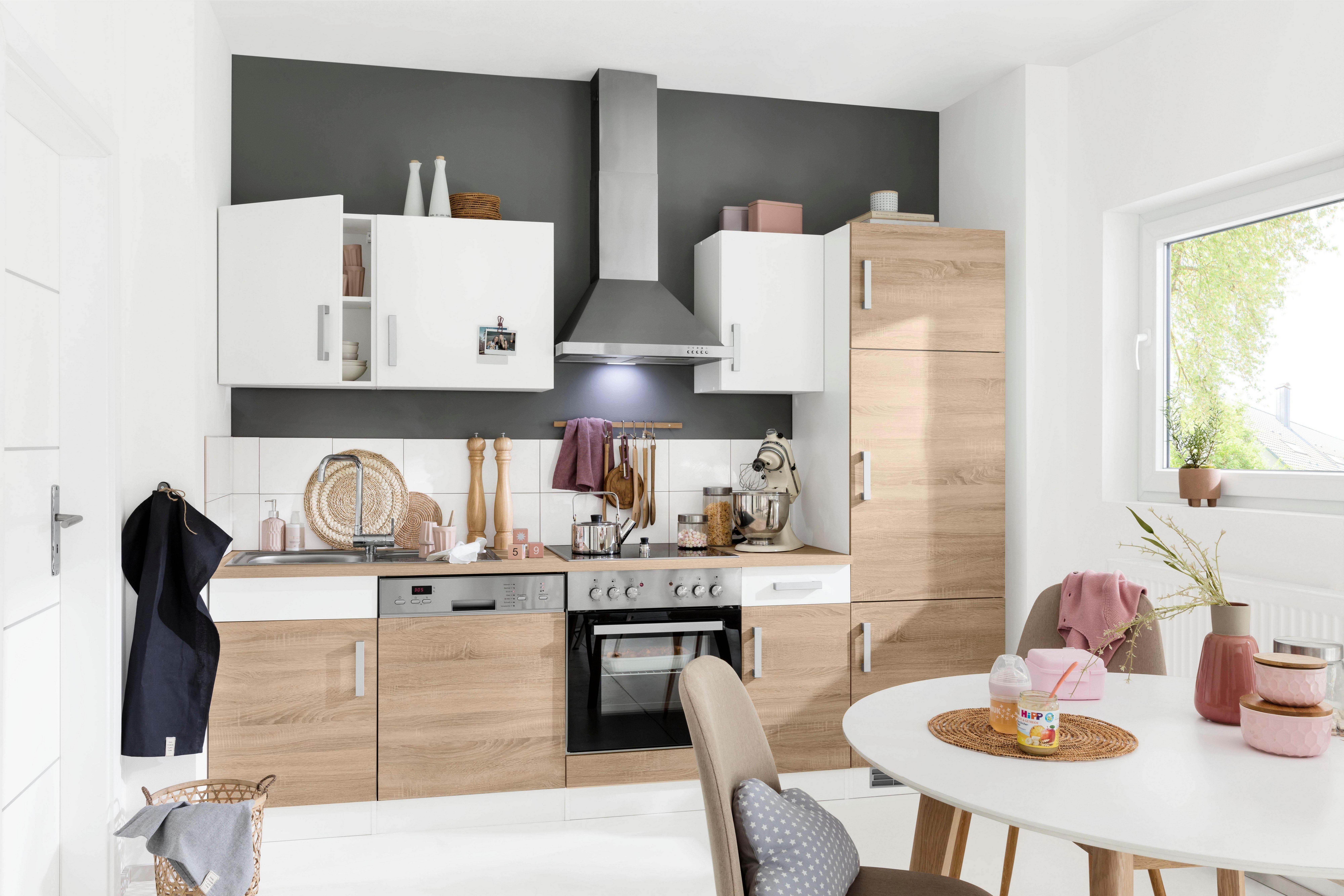 KOCHSTATION Küchenzeile KS-Gera, Breite 270 cm, günstig online kaufen