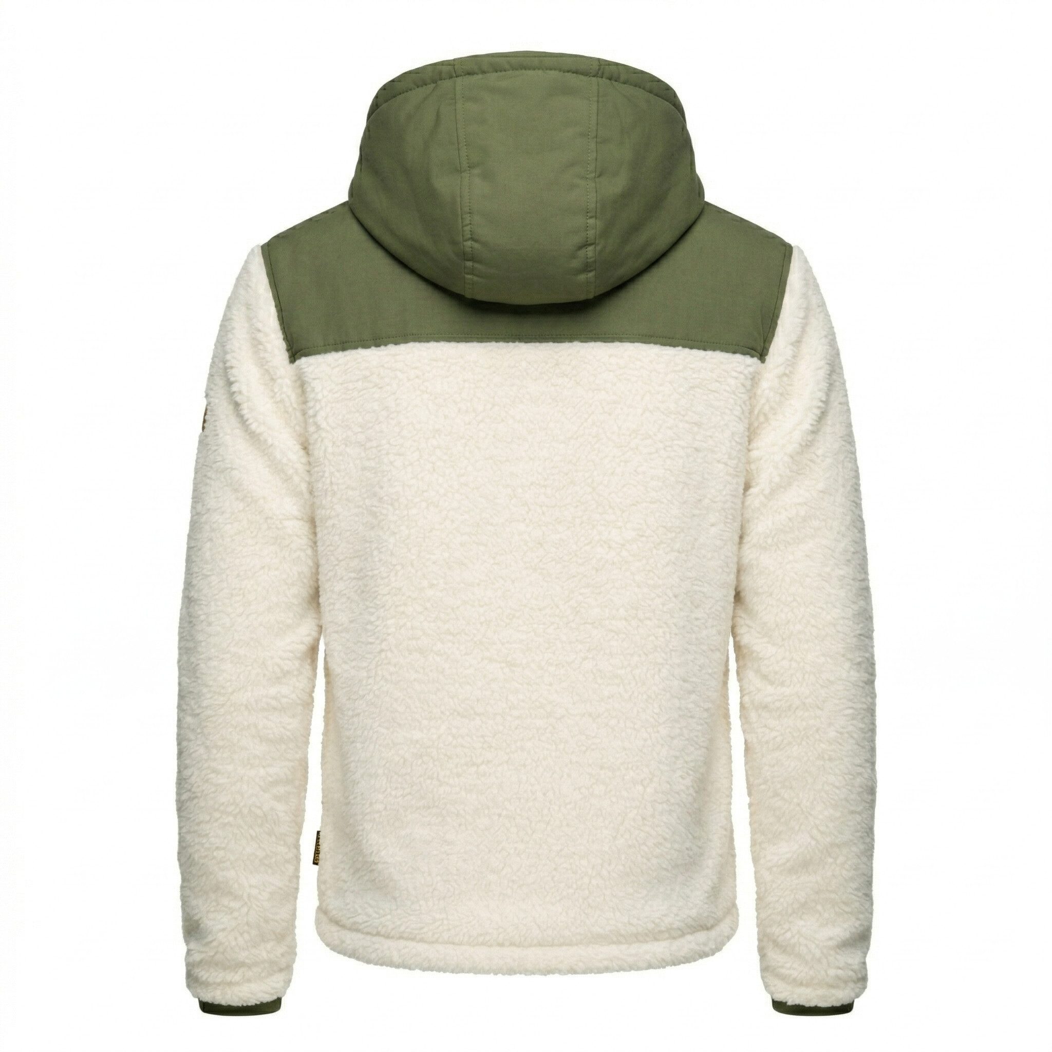 Geographical Norway Fleecejacke Herren Fleecejacke – Weiche Teddyfleece (1-St) Übergangsjacke für Outdoor, Freizeit & Alltag