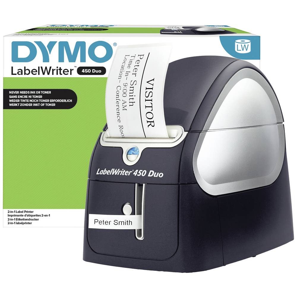 DYMO Etiketten-Drucker S0838920 Принтер ярликів, (Betrieb mit Etikettenrolle und Schriftband)