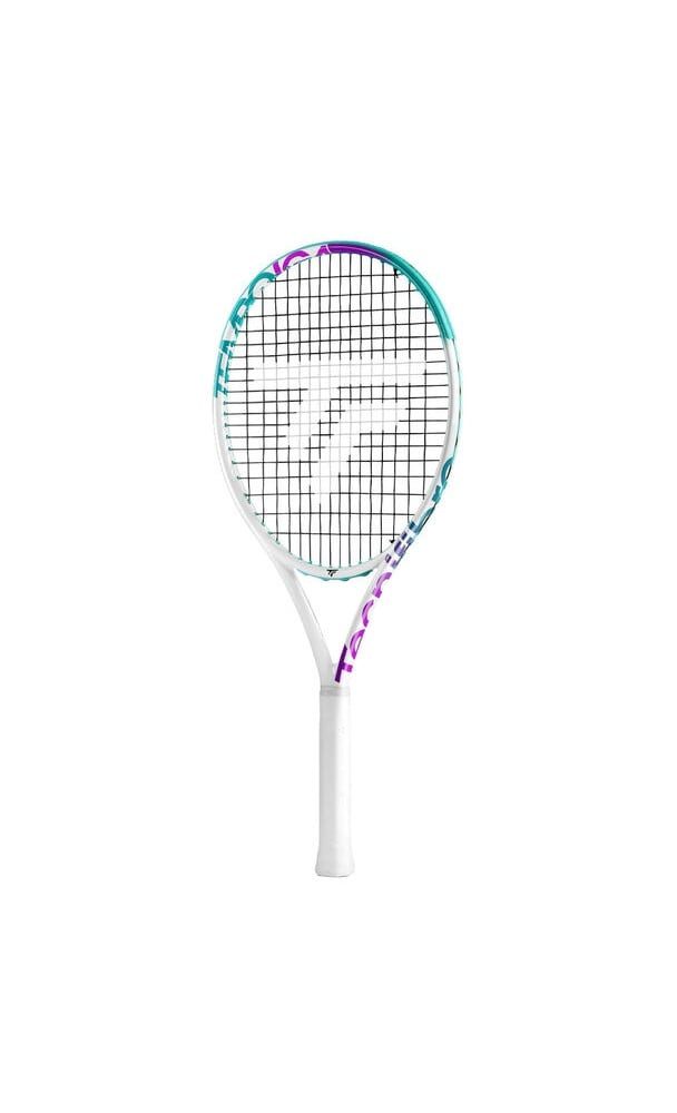 Tecnifibre Tennisschläger Tempo Iga 26in/250g (11-14 Jahre) 2025 weiss/violett - besaitet