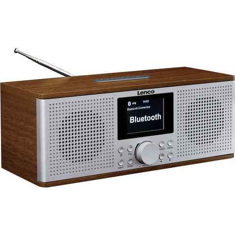 Lenco DIR-170WA Internet-Radio (Digitalradio (DAB), FM-Tuner, Internetradio, UKW mit RDS, 20 W)