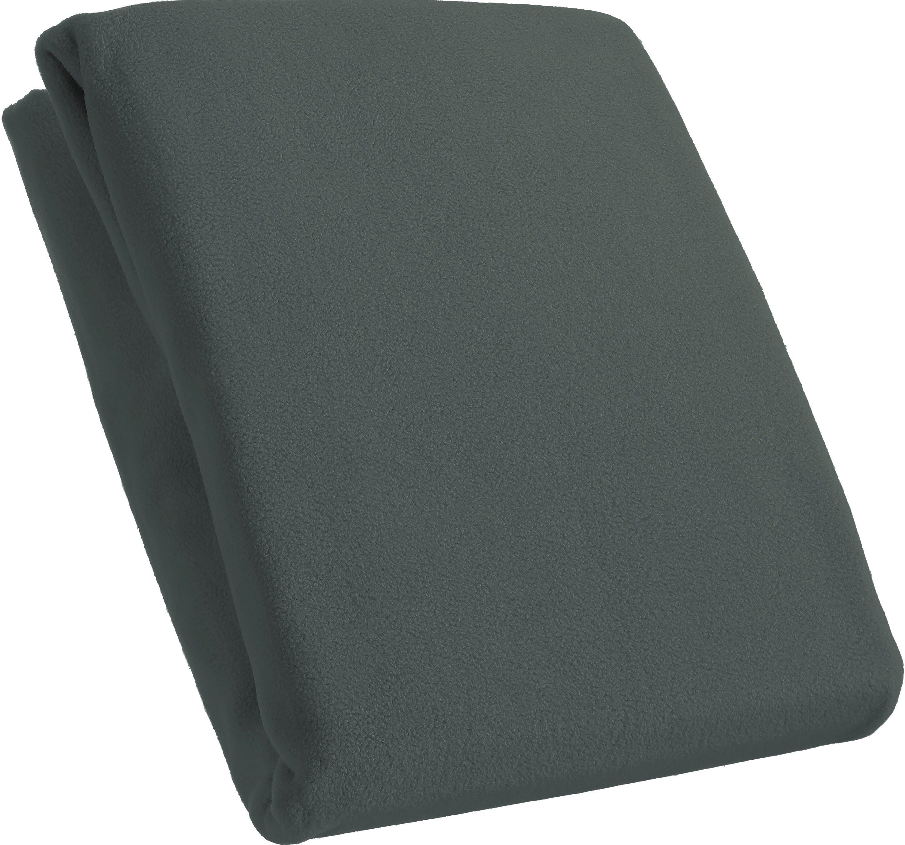 KUM Spannbettlaken Mikrofaser-Fleece Spannbetttuch, Microfaser-Fleece, Gumm günstig online kaufen