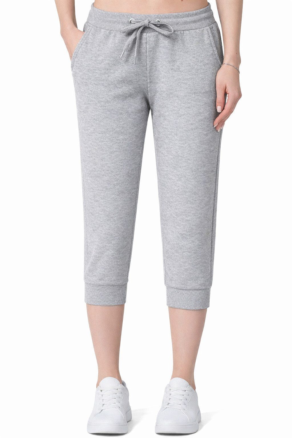 3/4-Hose Damen - Jogginghose, kurze Hose, Caprihose