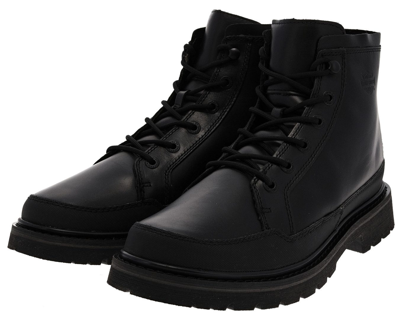 HARLEY-DAVIDSON DALTON Schwarz Bikerboots Herren Leder Biker Boot
