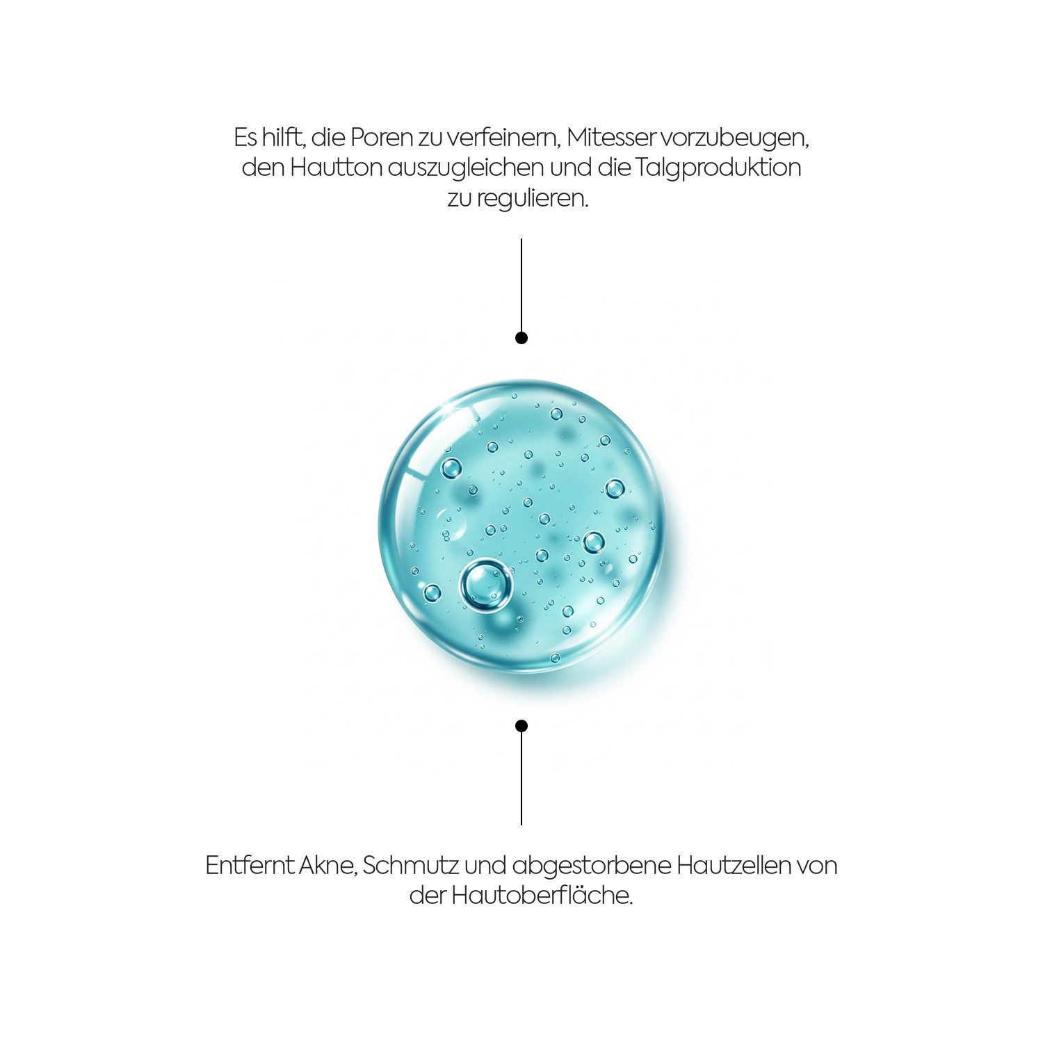 THE CEEL Toner Porenverfeinernd Facial Toner - Glykolsäure, Kamille Pflege 200 ml, Porenverfeinernder, reinigender Gesichtswasser