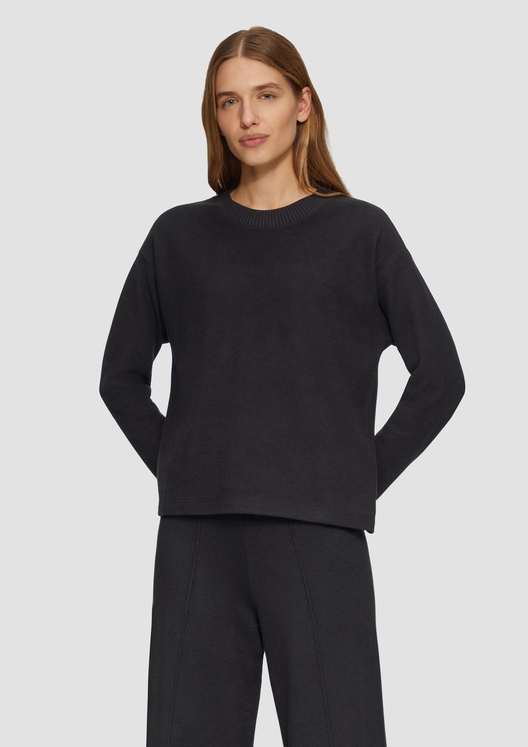 s.Oliver Sweatshirt Casual (1-tlg) langarm, Rundhals-Ausschnitt, gebrushte günstig online kaufen