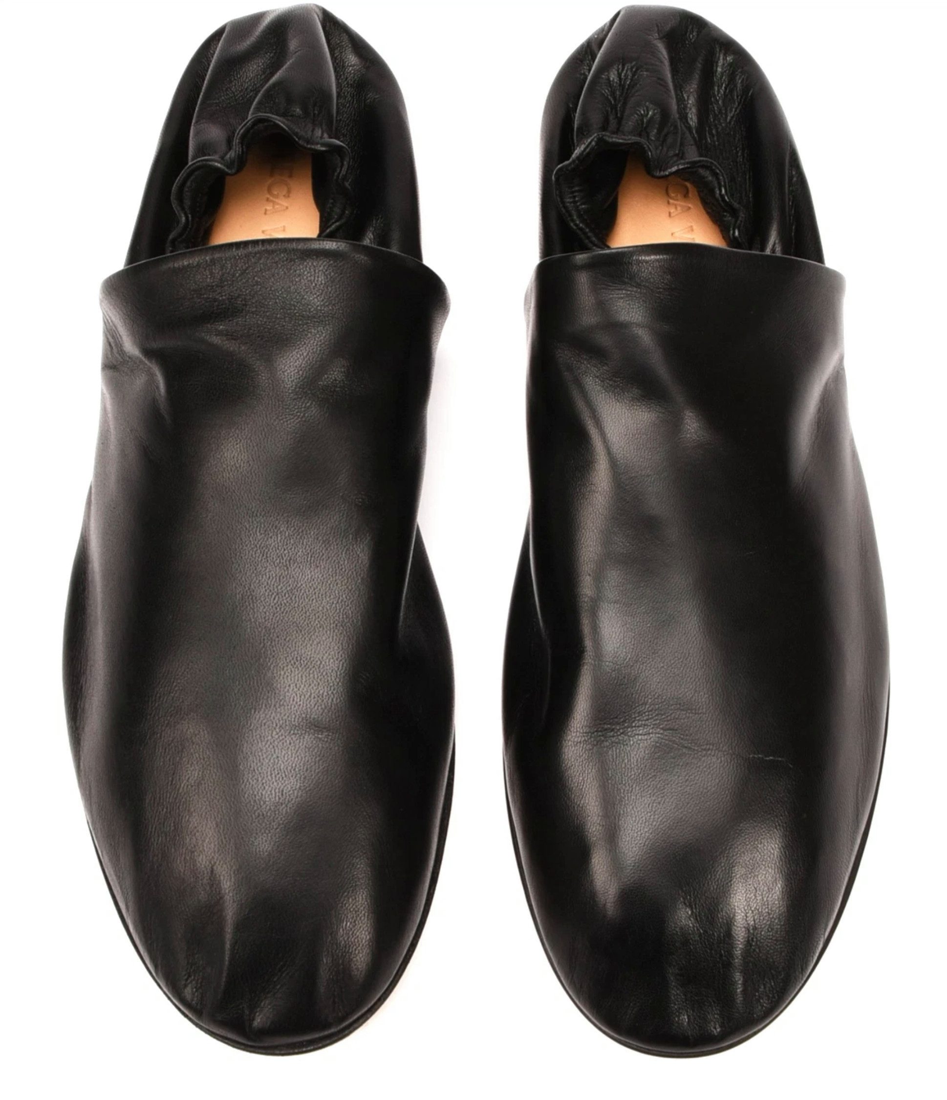 BOTTEGA VENETA Intreccio Nappa Leder Babouche Loafers Slipper Intreccio-geprägter Absatzbereich ikonisches Bottega-Detail