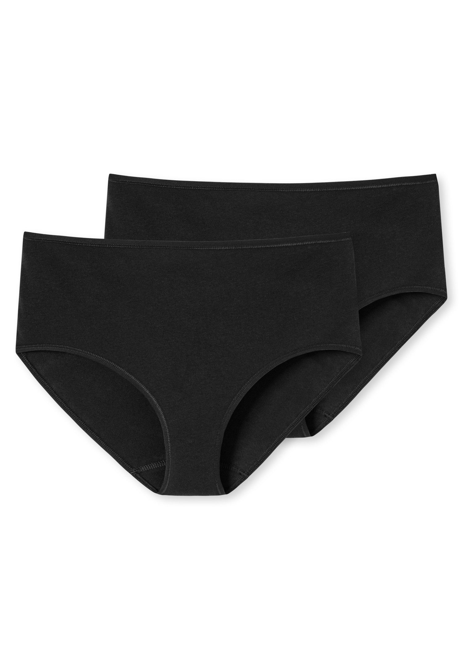 Schiesser Midislip 95/5 (2er Pack) mit flachen Nähten