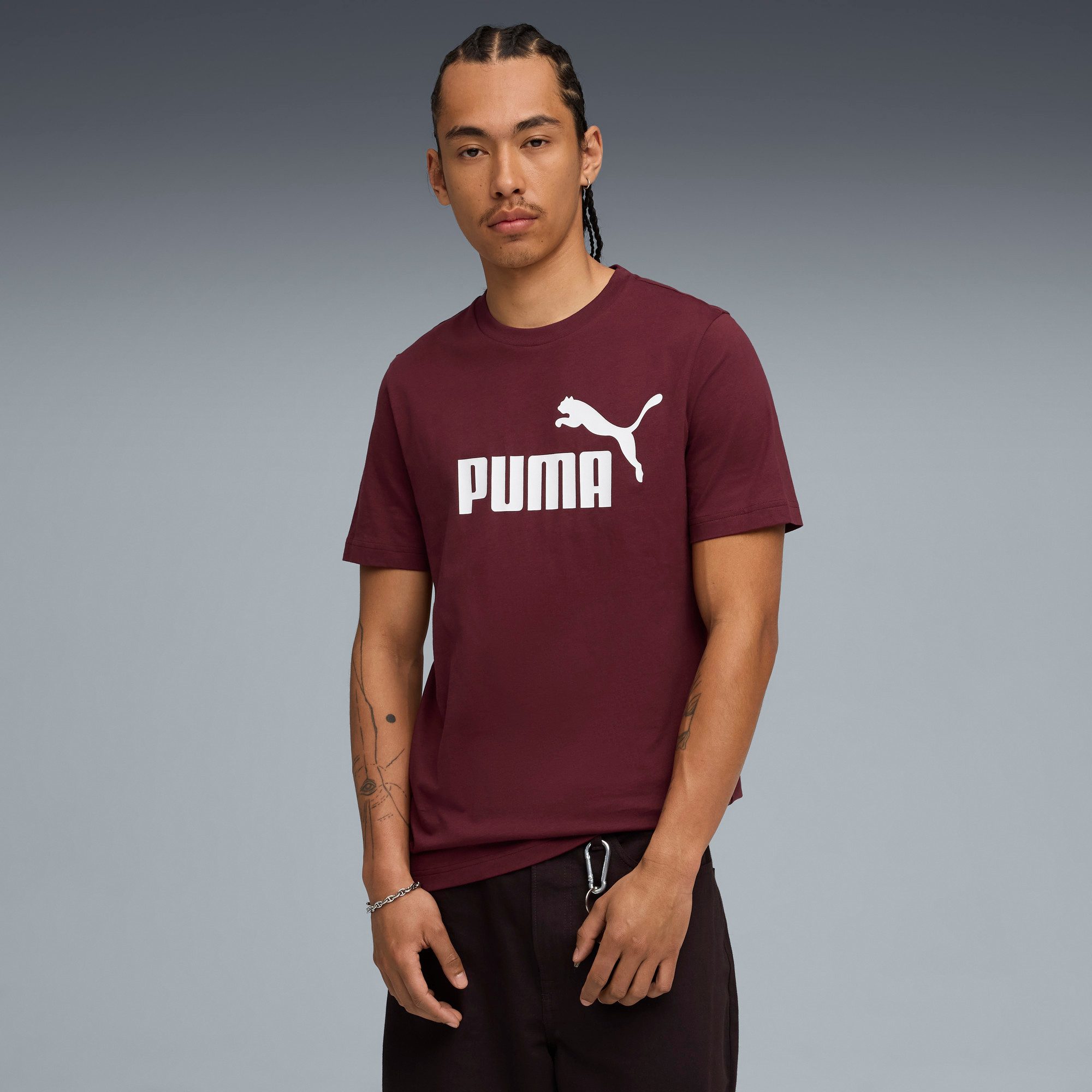 PUMA T-Shirt ESS NO. 1 LOGO TEE (S) günstig online kaufen