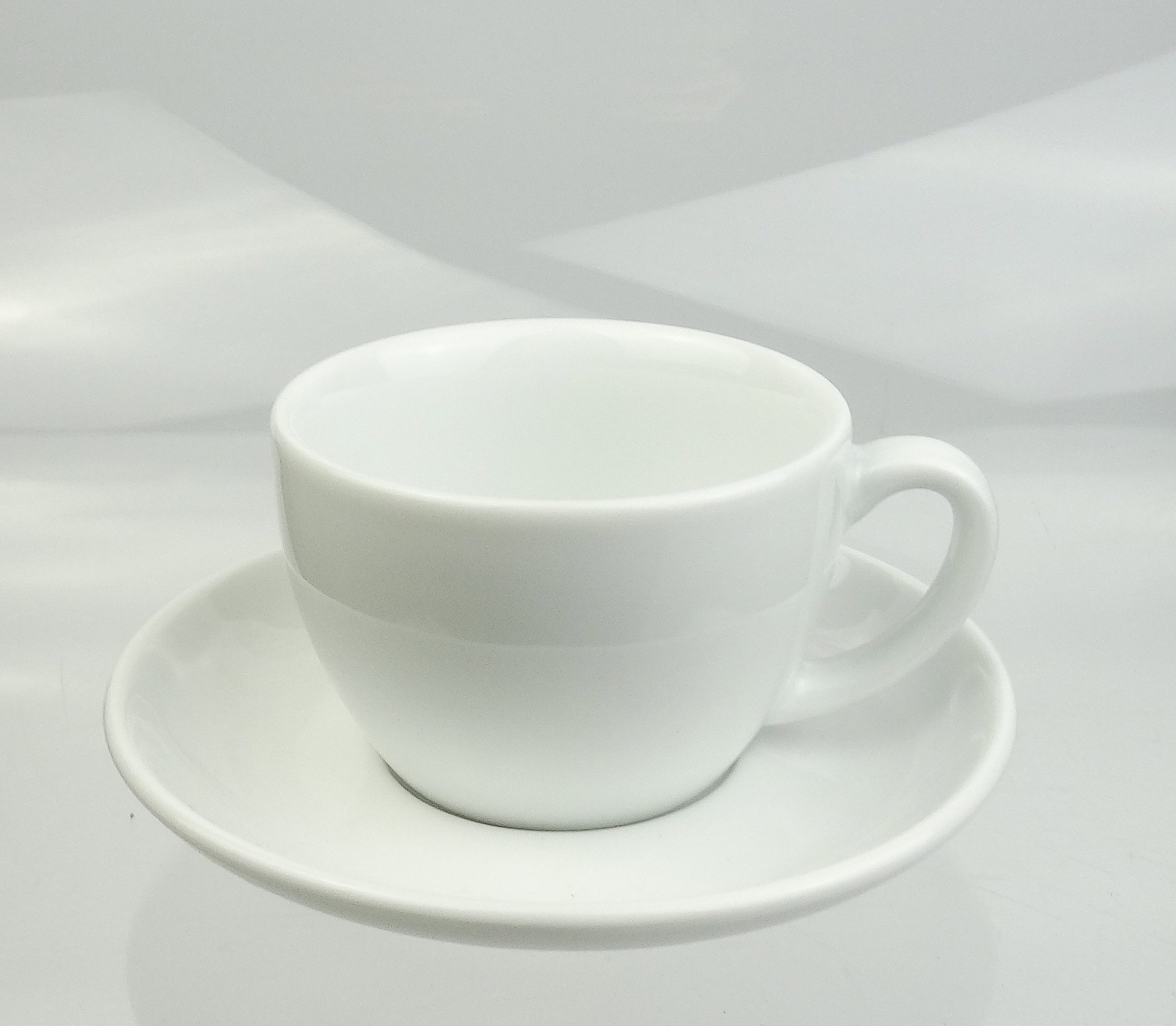 Ancap Cappuccinotasse dickwandig, mit großem Henkel, 1-tlg., Porzellan