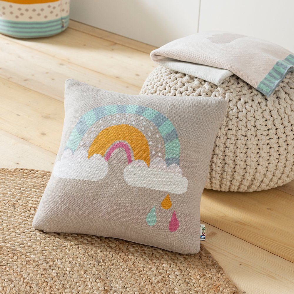 howa Dekokissen be happy, Strickkissen Kinderzimmer günstig online kaufen