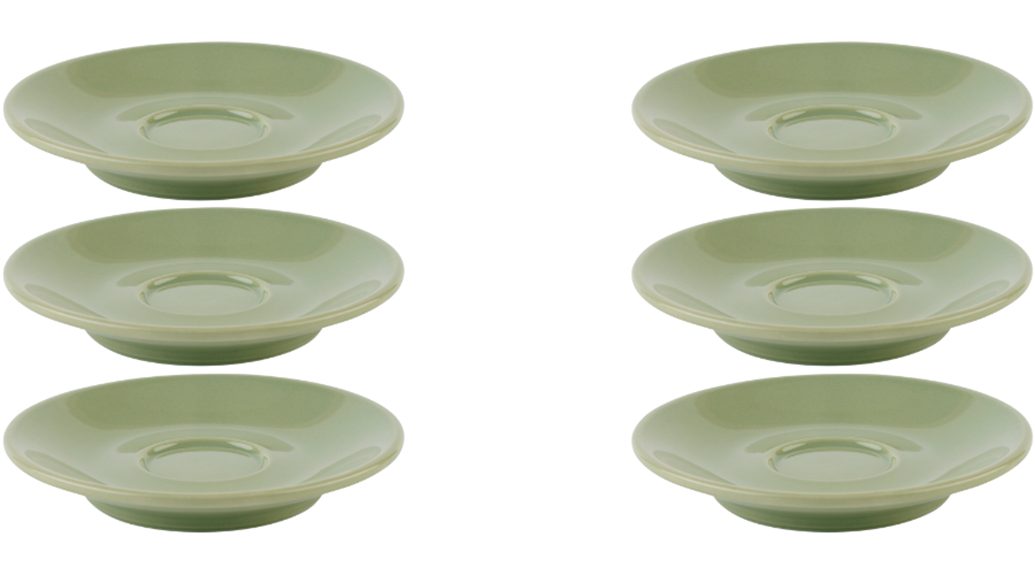 APS Untertasse 6er Set Espressountertasse -SNUG-, (6 St), Teller Set, hochwertig verarbeitetes Material