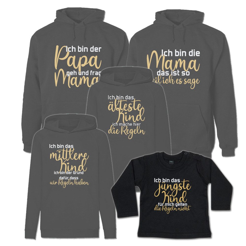 Kapuzenpullover Die Regeln der Familie