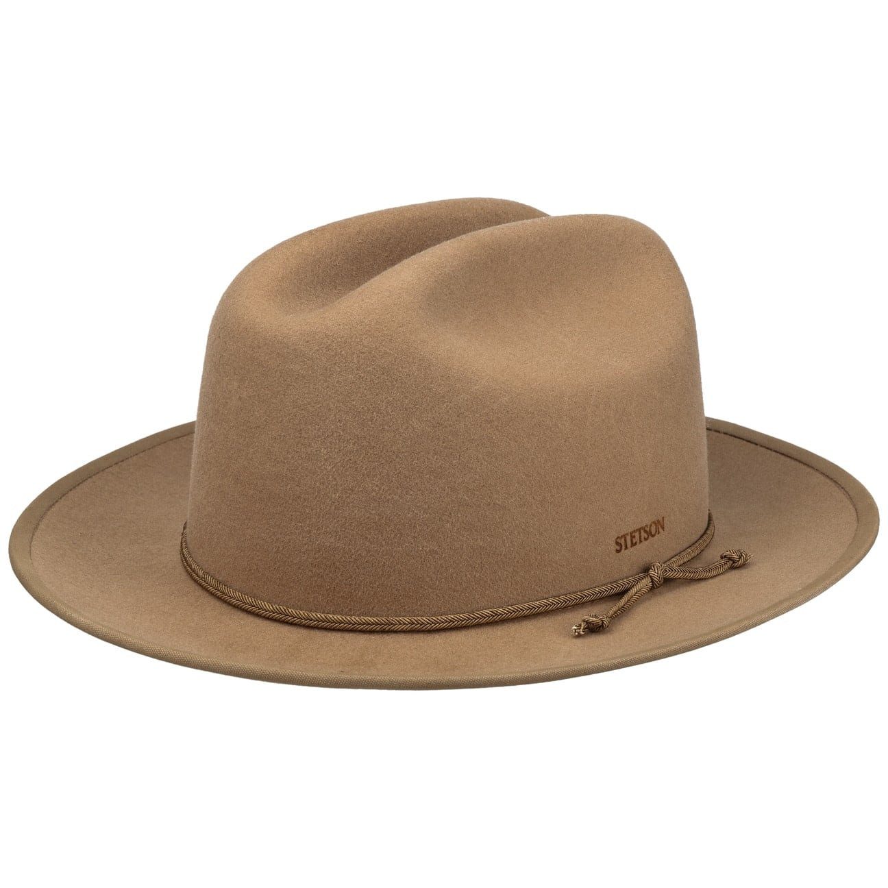 Stetson Filzhut (1-St) Wollhut mit Einfass