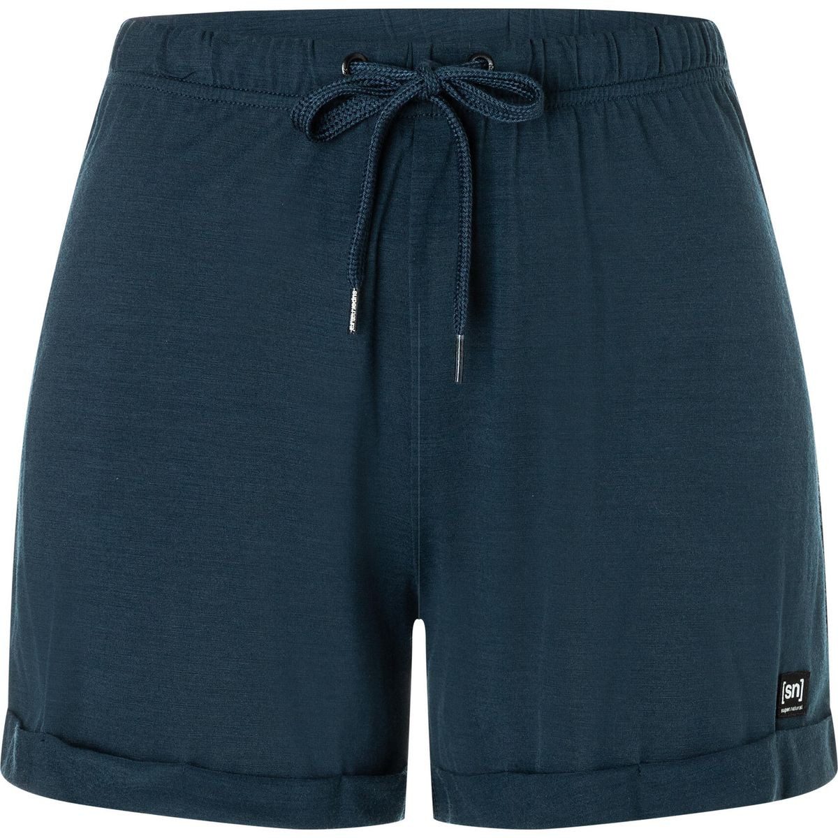 SUPER.NATURAL Shorts W Wide Shorts Komfortable Merino-Shorts für Damen, ideal für aktive und entspannte