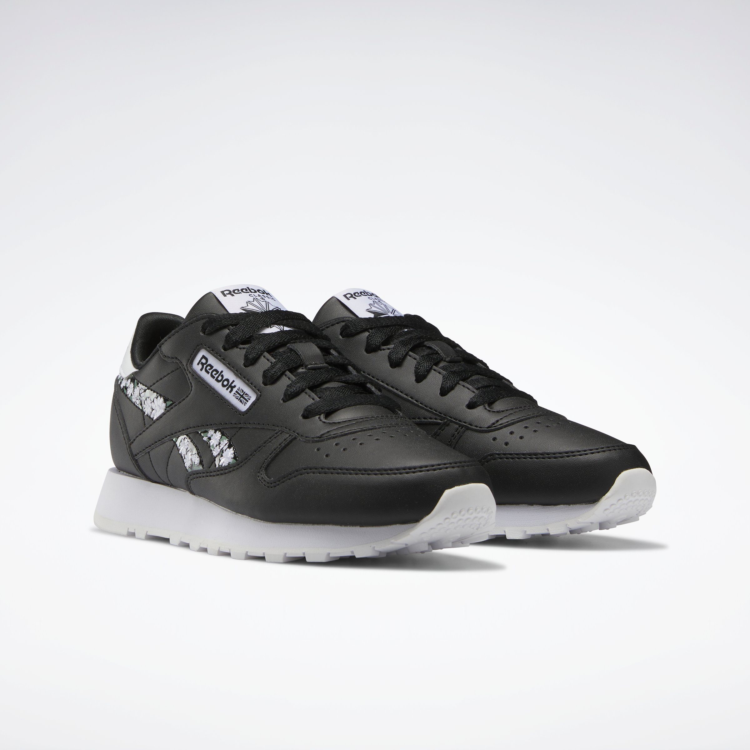 LEATHER schwarz Classic CLASSIC Sneaker Reebok