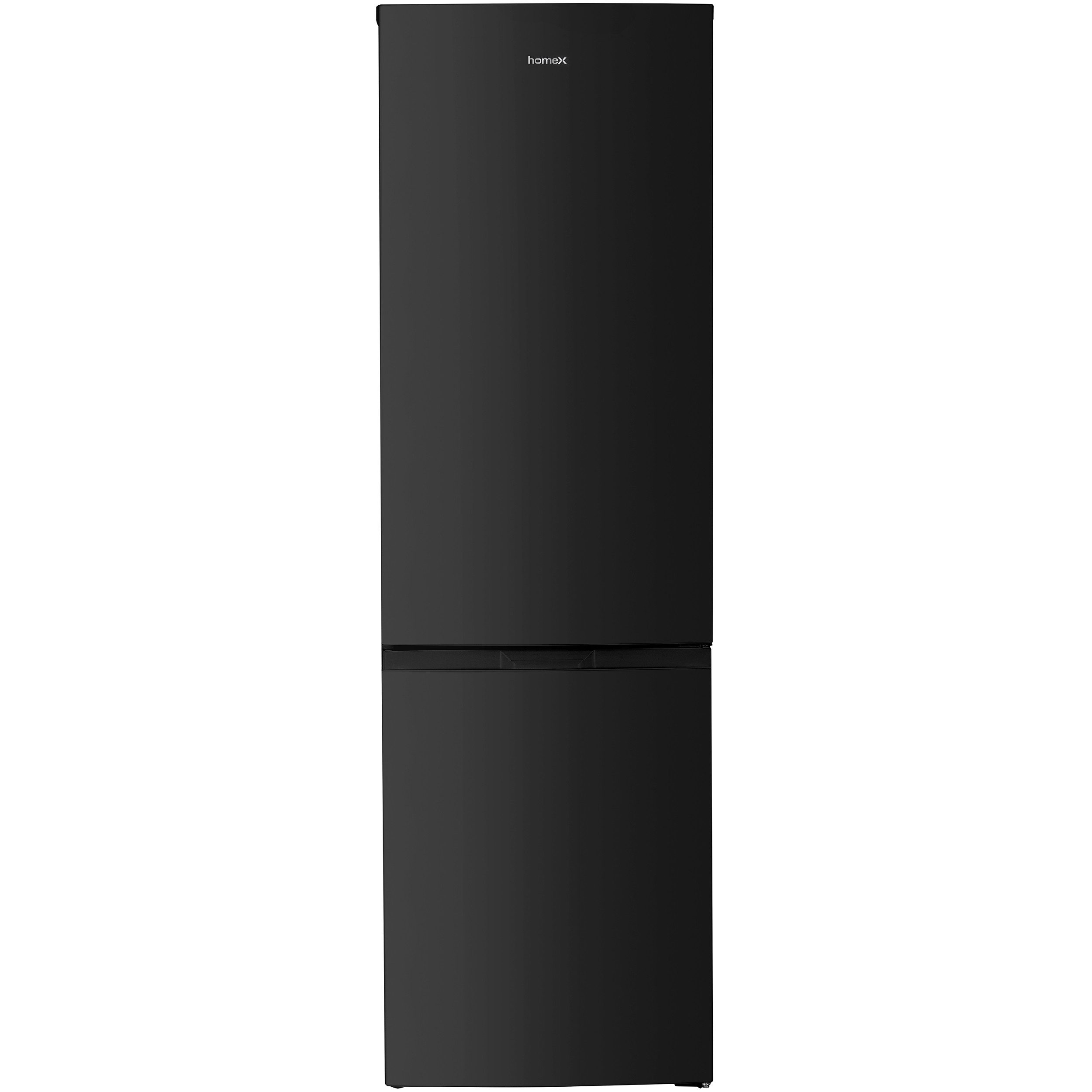 homeX Kühl-/Gefrierkombination CFSN2531C-B, 181 cm hoch, 54.5 cm breit, No Frost, 253 Liter, Kühlschrank mit Gefrierfach, freistehend, groß