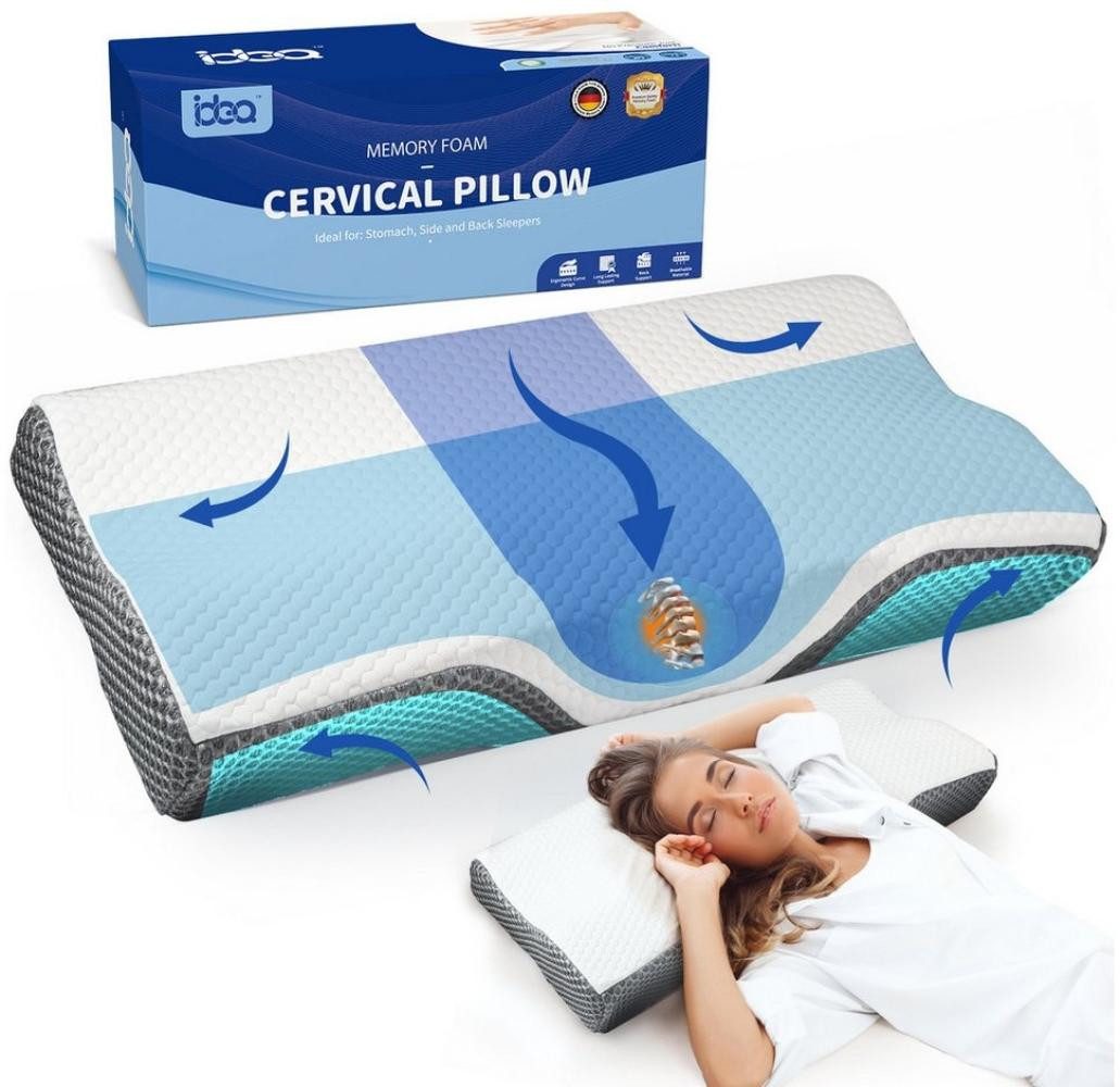 Esun Kopfkissen Nackenstützkissen, Kopfkissen, Memory Foam Kissen Seitensch günstig online kaufen