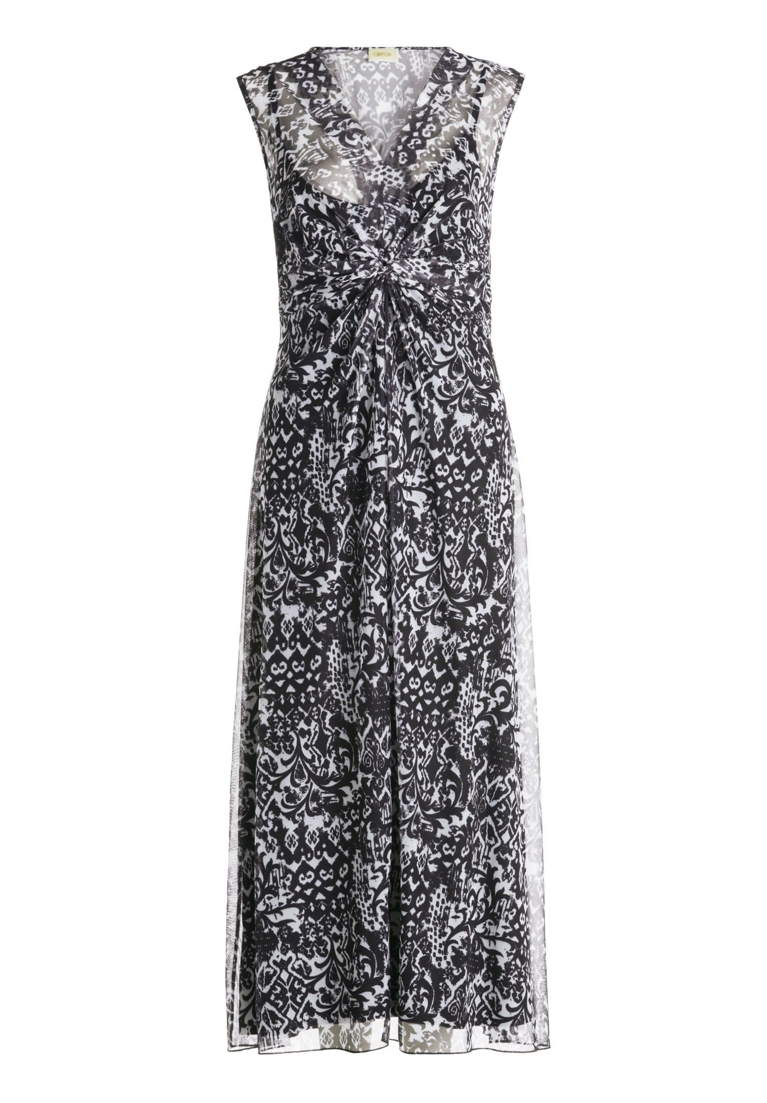 Midikleid Damen ohne Arm