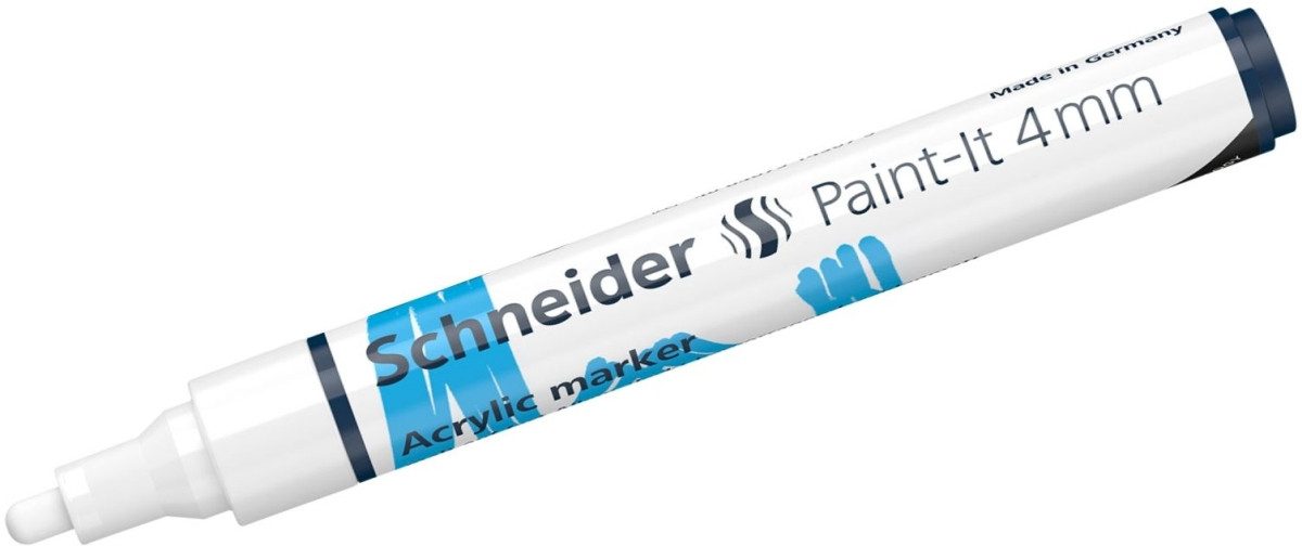 SCHNEIDER Permanentmarker Acrylmarker Paint-It 320 4mm weiß