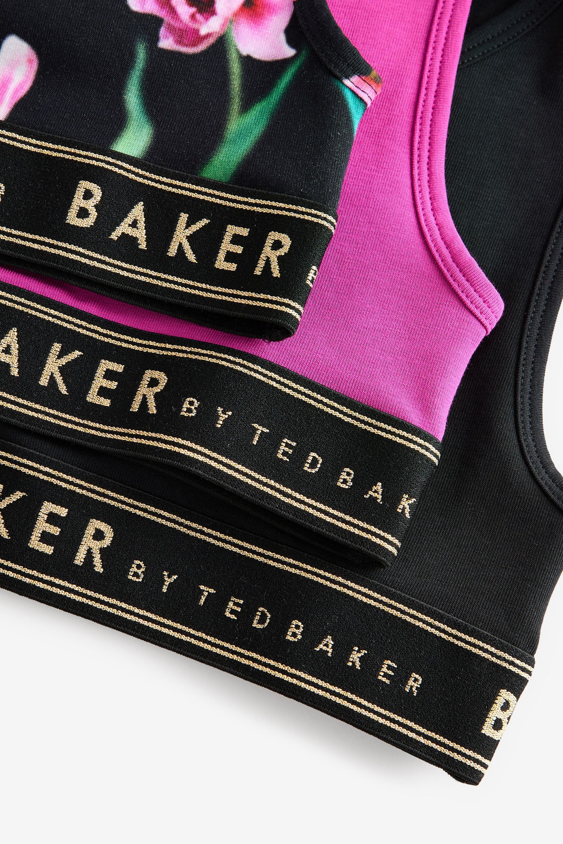 Baker by Ted Baker Crop-Top Baker by Ted Baker Kurztops, 3er-Pack (3-tlg)