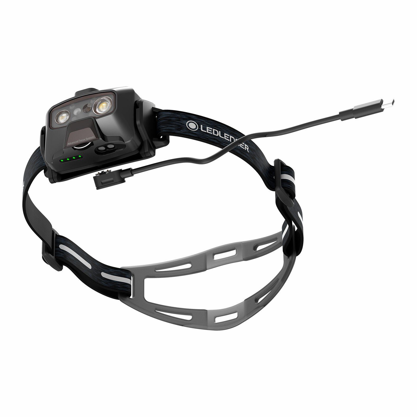 Ledlenser LED Stirnlampe HF6R Signature Schwarz, 1000 Lumen, 170 m Leuchtweite, 135g, 60 Std Laufzeit, IP68, mit Akku