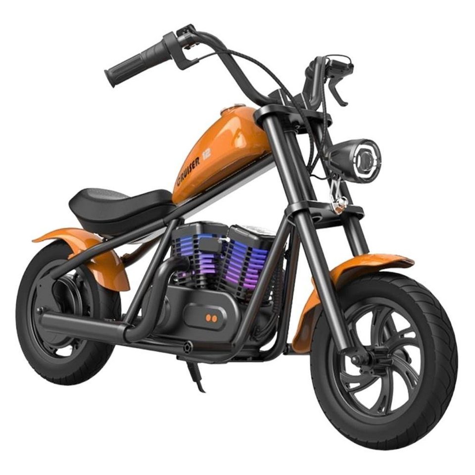 Hyper Gogo Elektro-Kindermotorrad Cruiser 12 Plus, Li-Ion 21.9V 5.2A,  DC-Ladegerät: DC 24V 1.5A, Max Range 12km