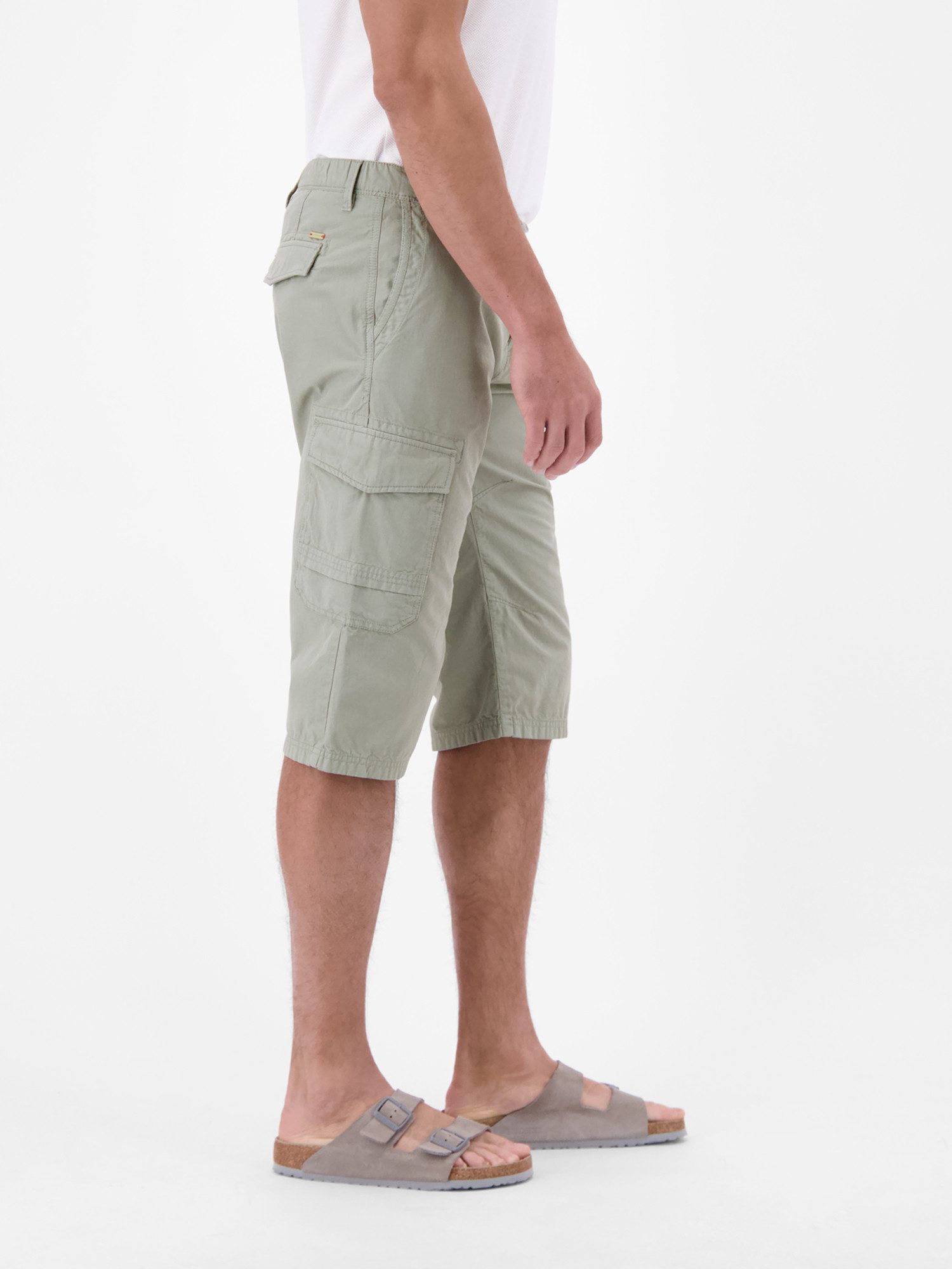 LERROS Cargoshorts Bermuda mit Cargotaschen, lang geschnitten