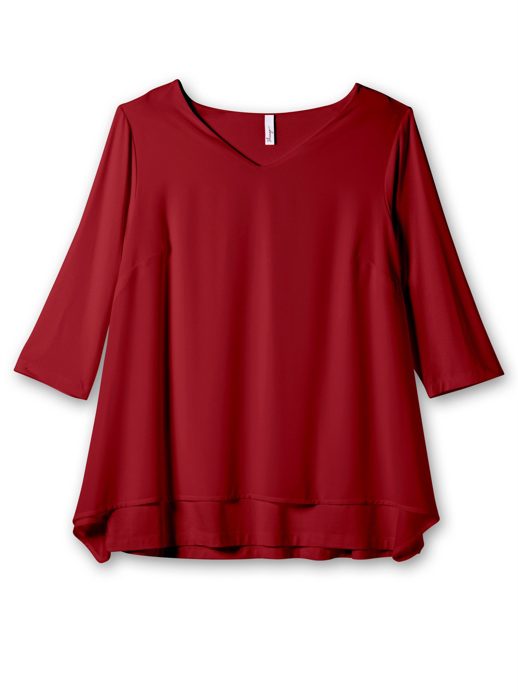3/4-Arm-Shirt Große Größen