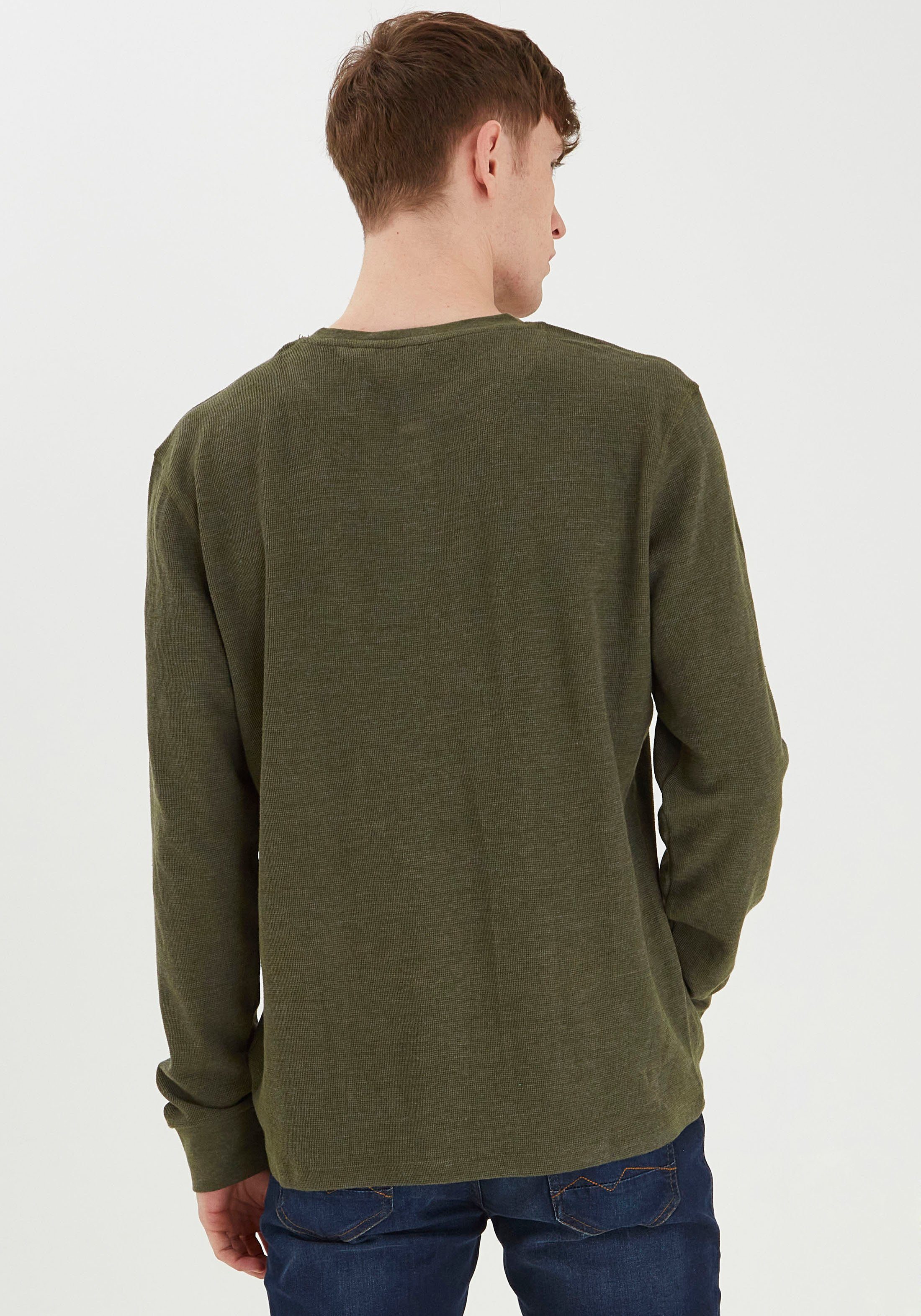 Langarmshirt Blend Green BHNOBLE