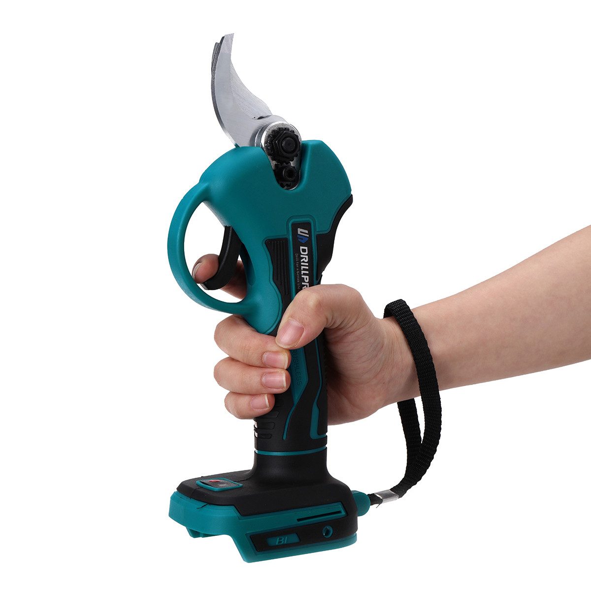 Insma Gartenschere, bürstenlos Gartenschere, 50mm Schnittdurchmesser, mit 2 Akkus