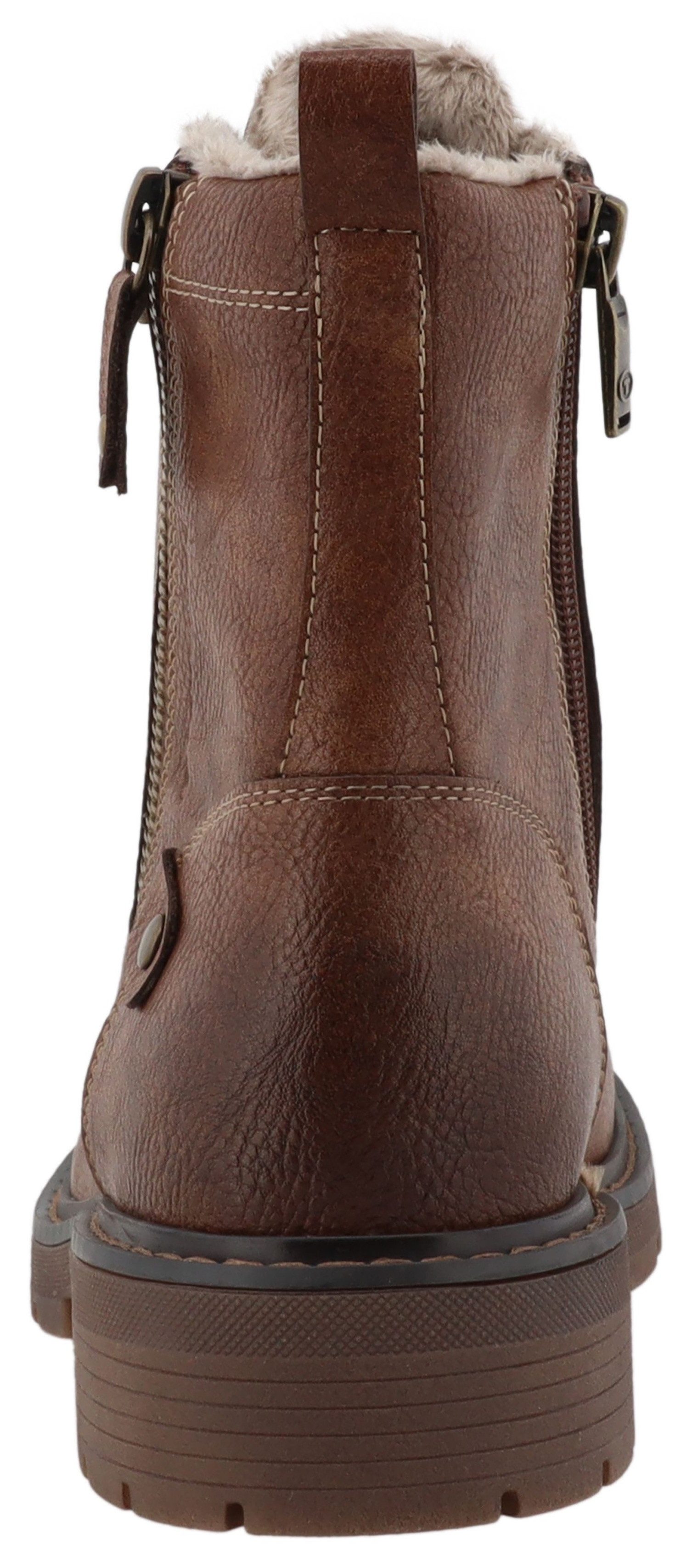 TOM TAILOR Winterboots Workerboots, Hiking Boot mit Blockabsatz günstig online kaufen