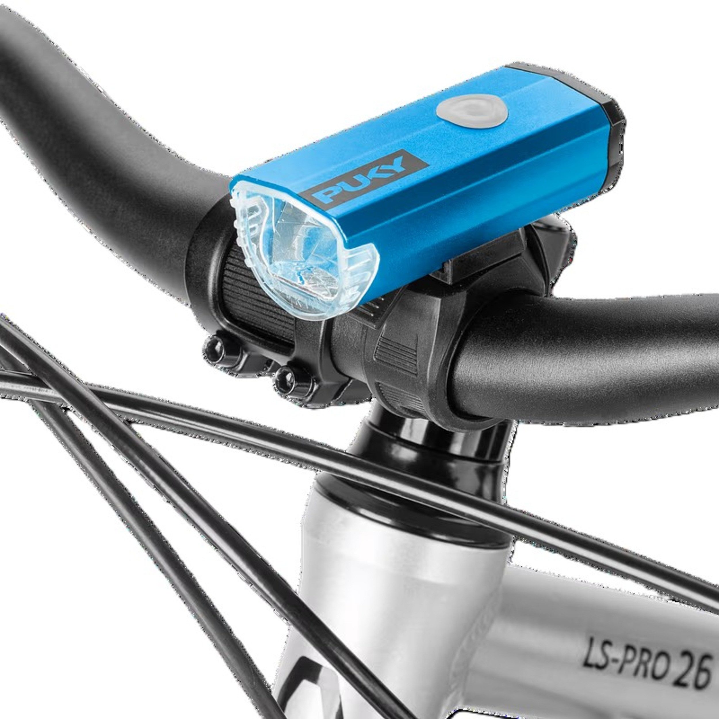 Puky Fahrradbeleuchtung Puky LUMI LED Fahrradbeleuchtung Set StVZO USB Frontlicht & Rücklicht