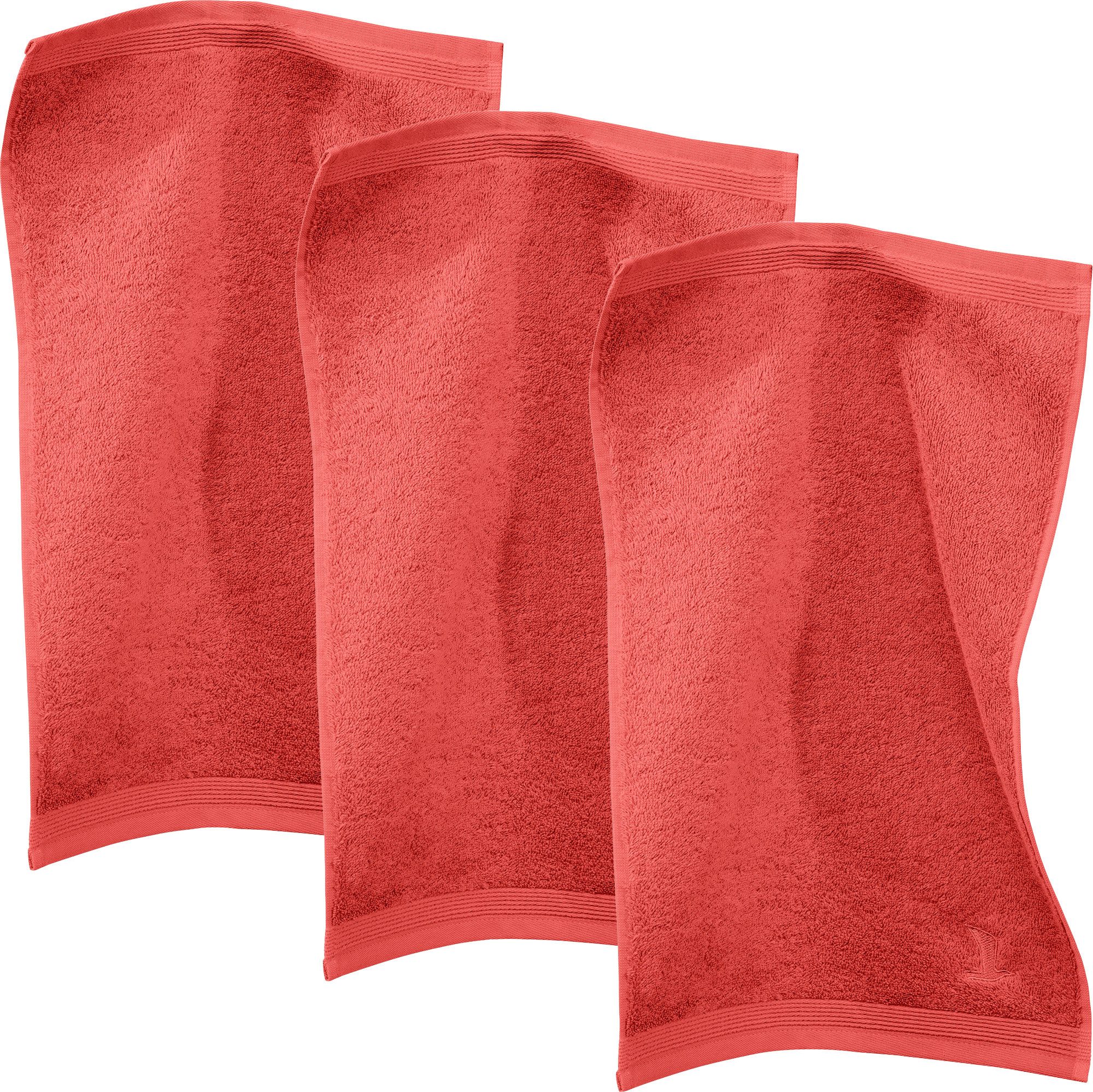 Möve Gästehandtuch Gästetuch "Superwuschel" 3er-Pack, Frottier, günstig online kaufen